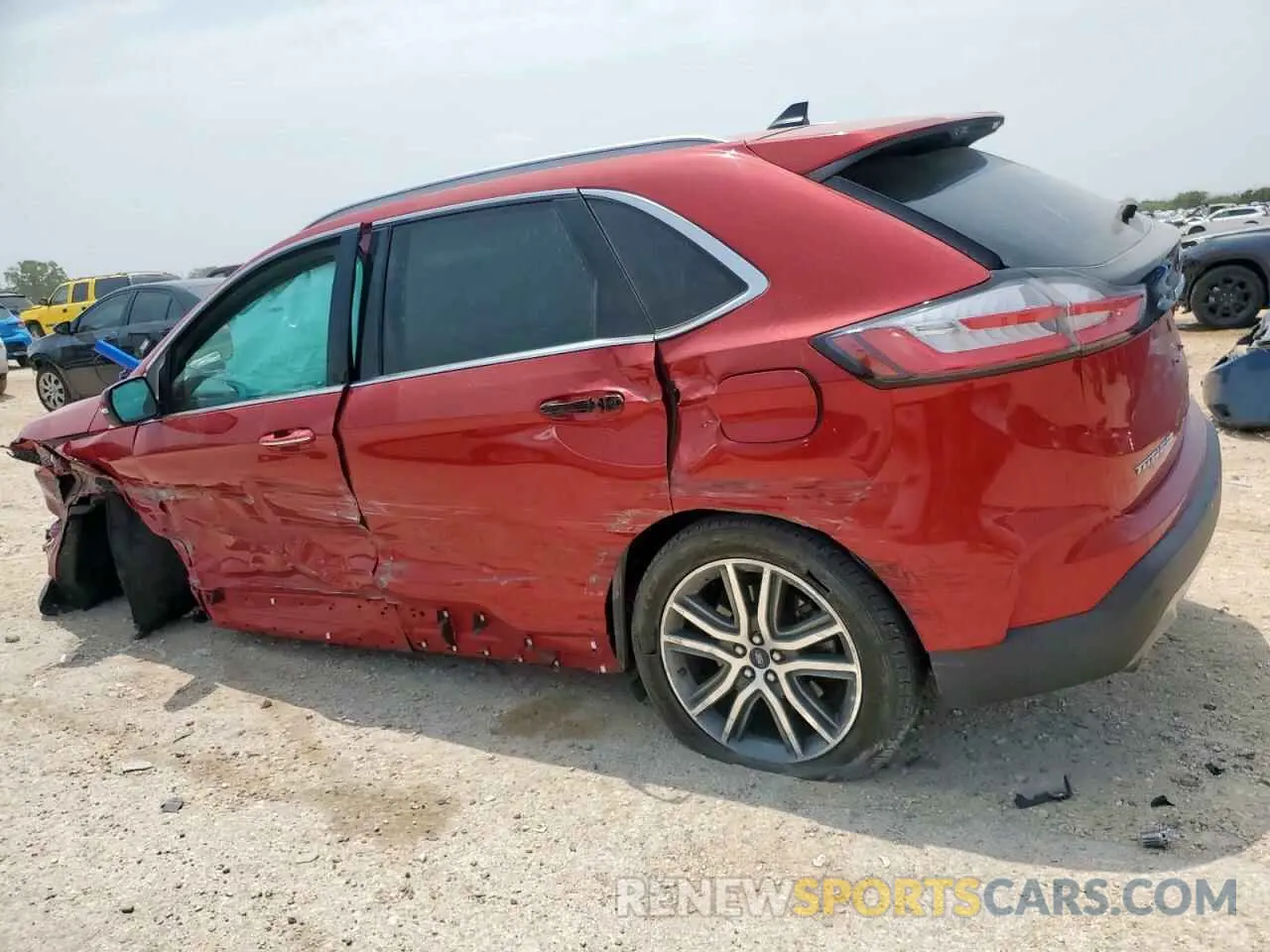 2 Photograph of a damaged car 2FMPK4K90NBA25140 FORD EDGE 2022