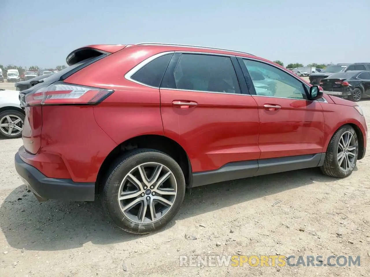 3 Photograph of a damaged car 2FMPK4K90NBA25140 FORD EDGE 2022
