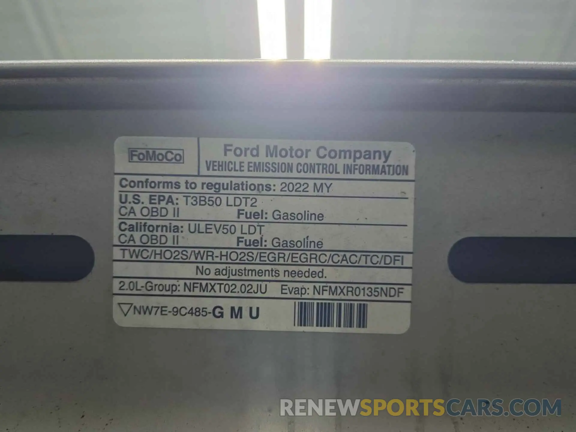 5 Photograph of a damaged car 2FMPK4K90NBA81790 FORD EDGE 2022