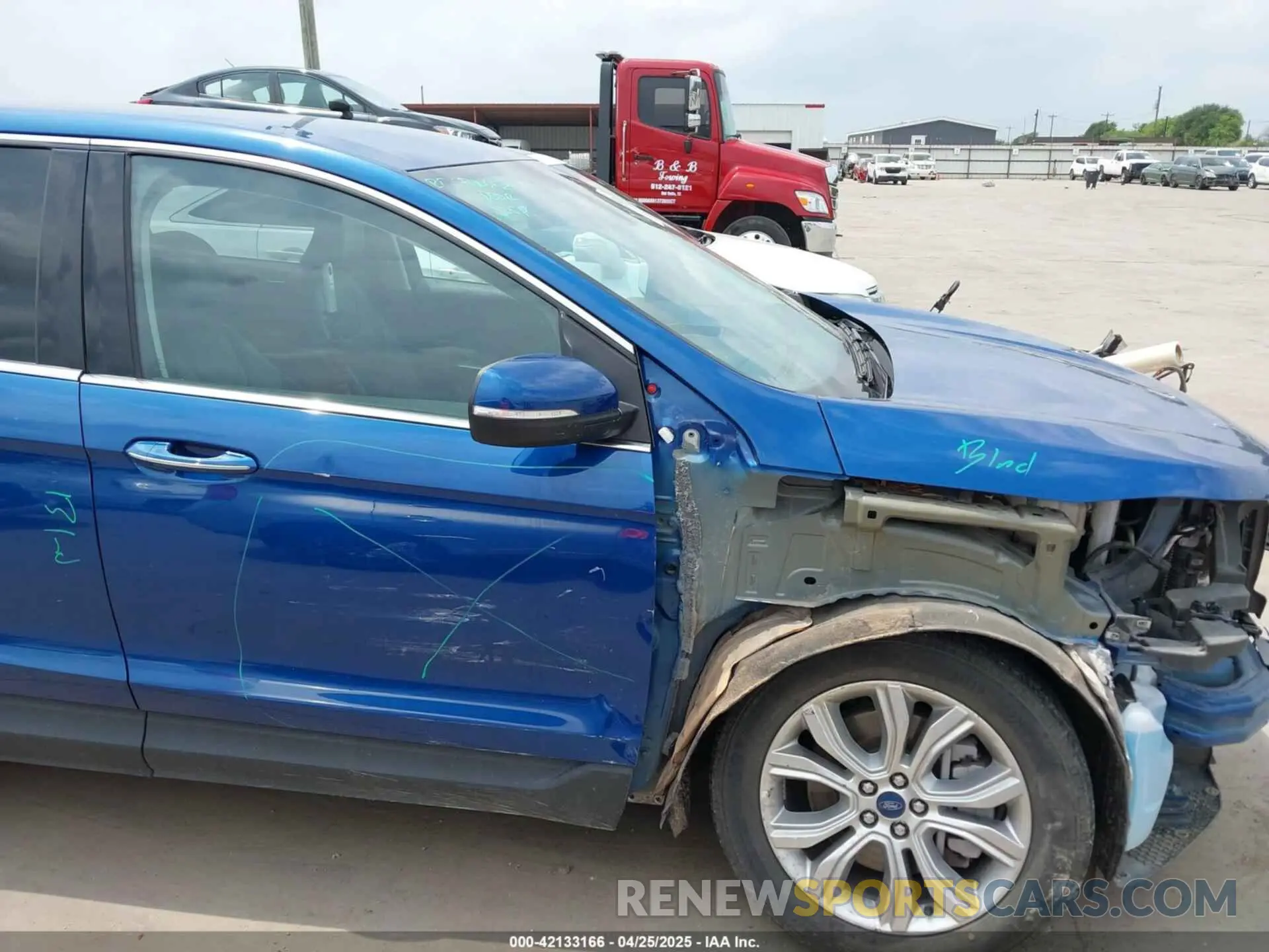 18 Фотография поврежденного автомобиля 2FMPK4K90NBA94541 FORD EDGE 2022