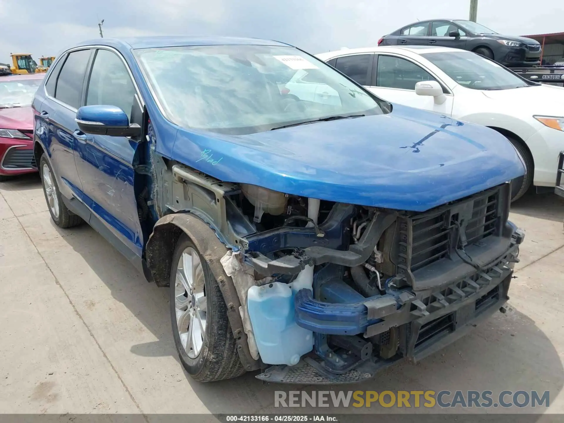 6 Фотография поврежденного автомобиля 2FMPK4K90NBA94541 FORD EDGE 2022