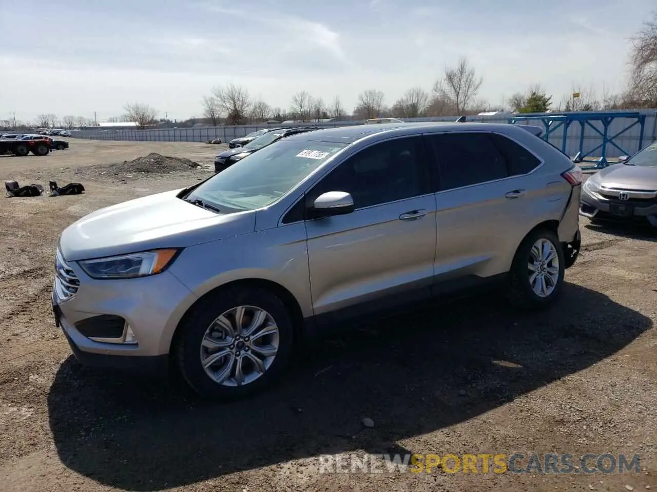 1 Photograph of a damaged car 2FMPK4K90NBA95317 FORD EDGE 2022