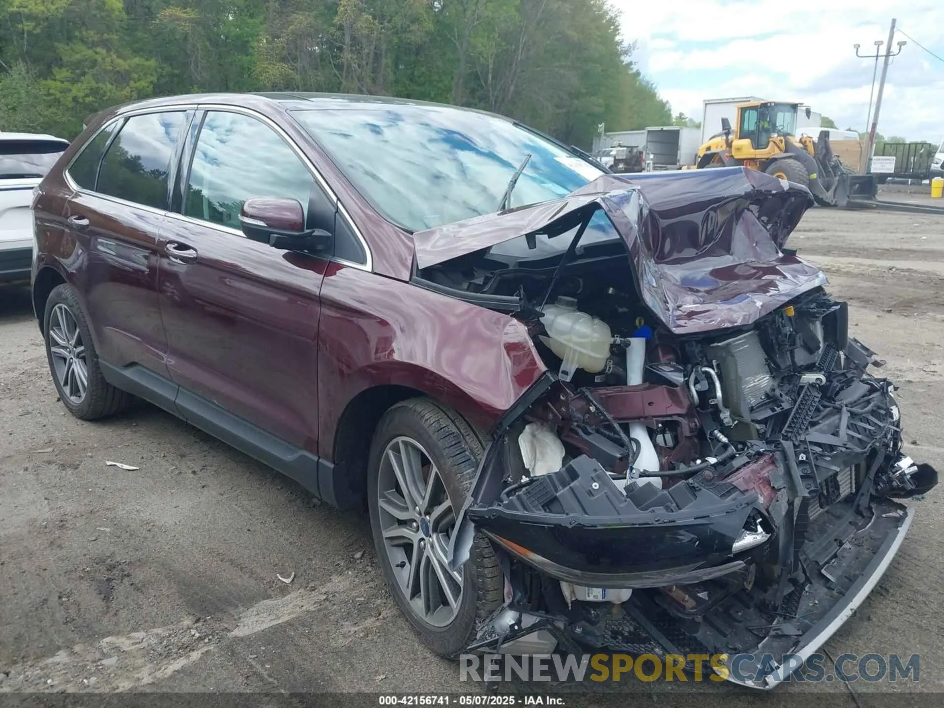 1 Photograph of a damaged car 2FMPK4K92NBA05147 FORD EDGE 2022
