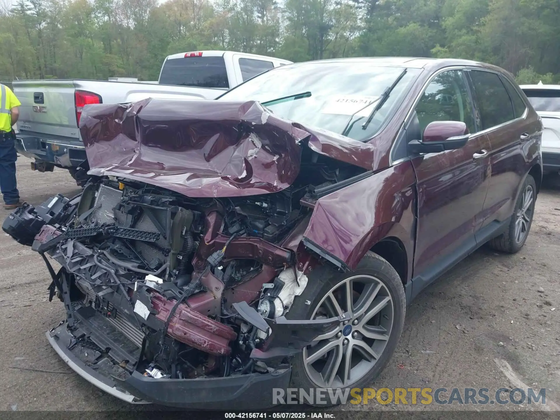 2 Photograph of a damaged car 2FMPK4K92NBA05147 FORD EDGE 2022