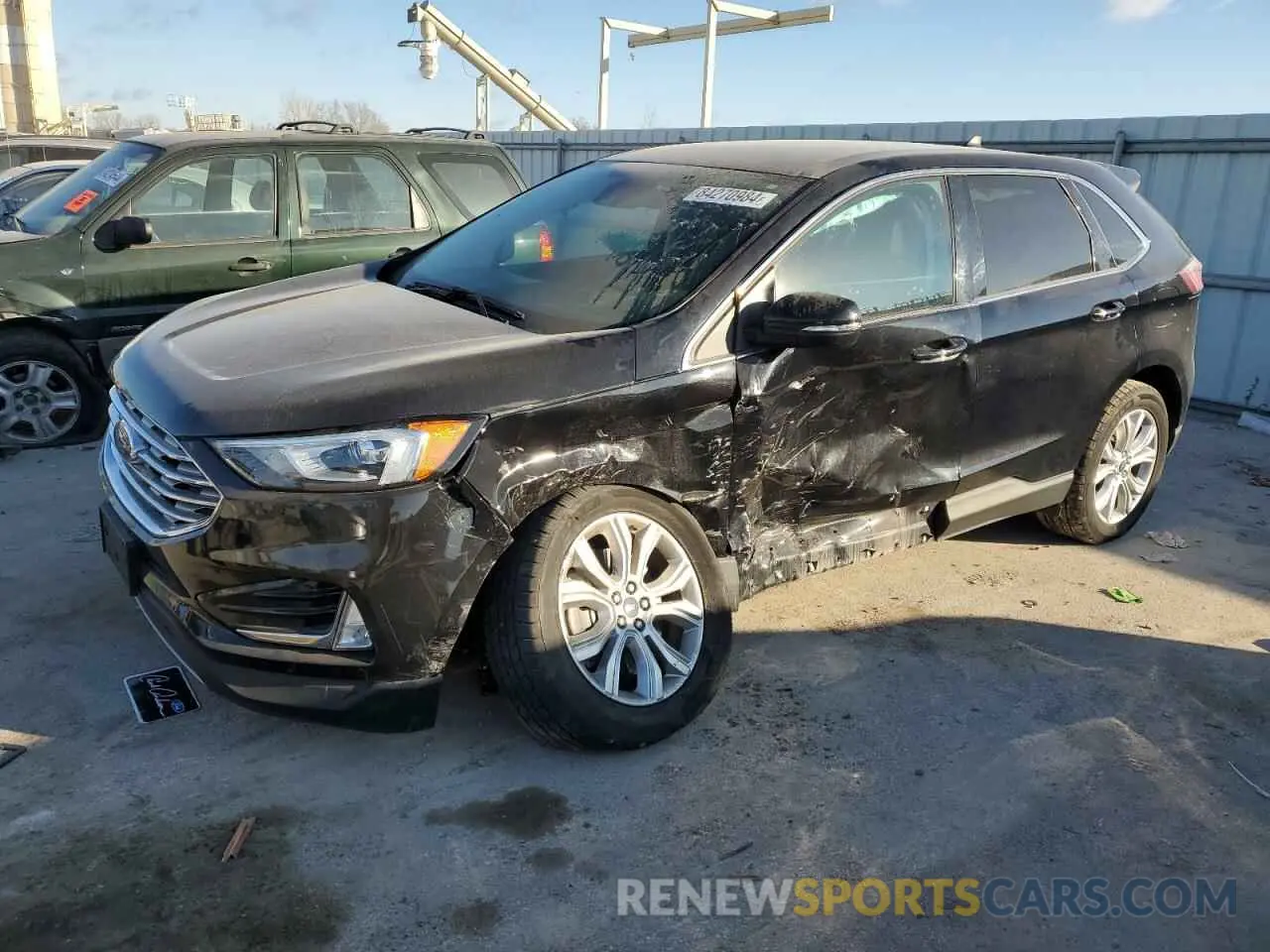 1 Photograph of a damaged car 2FMPK4K92NBA16357 FORD EDGE 2022