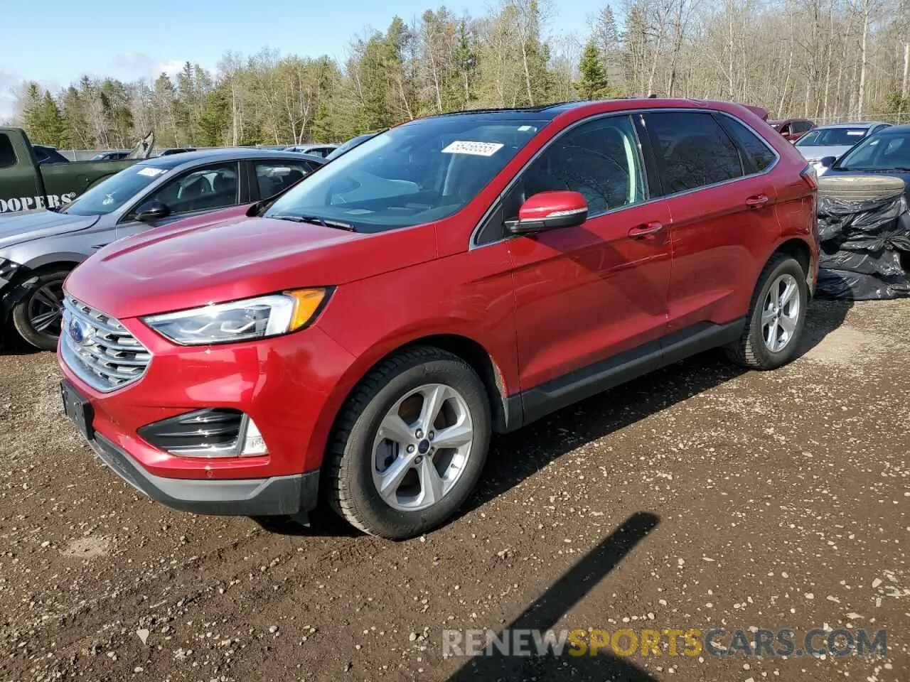 1 Photograph of a damaged car 2FMPK4K92NBA72556 FORD EDGE 2022