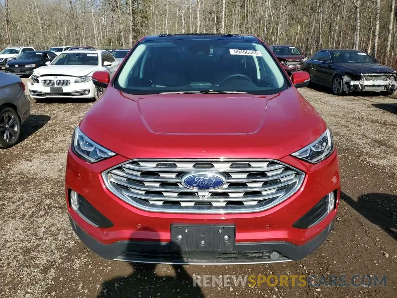 5 Photograph of a damaged car 2FMPK4K92NBA72556 FORD EDGE 2022