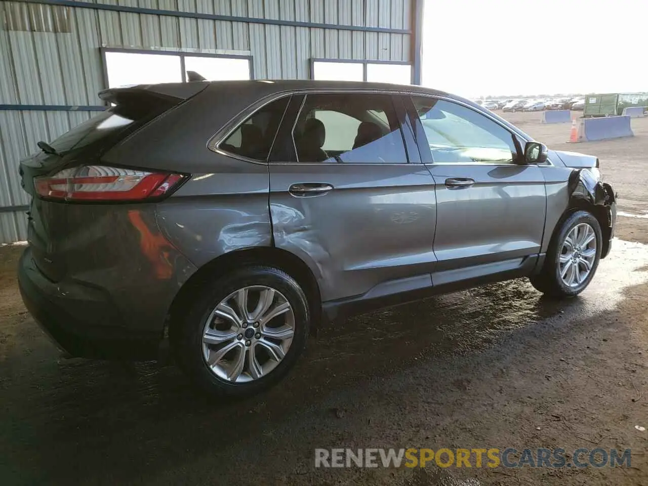 3 Фотография поврежденного автомобиля 2FMPK4K92NBB04664 FORD EDGE 2022
