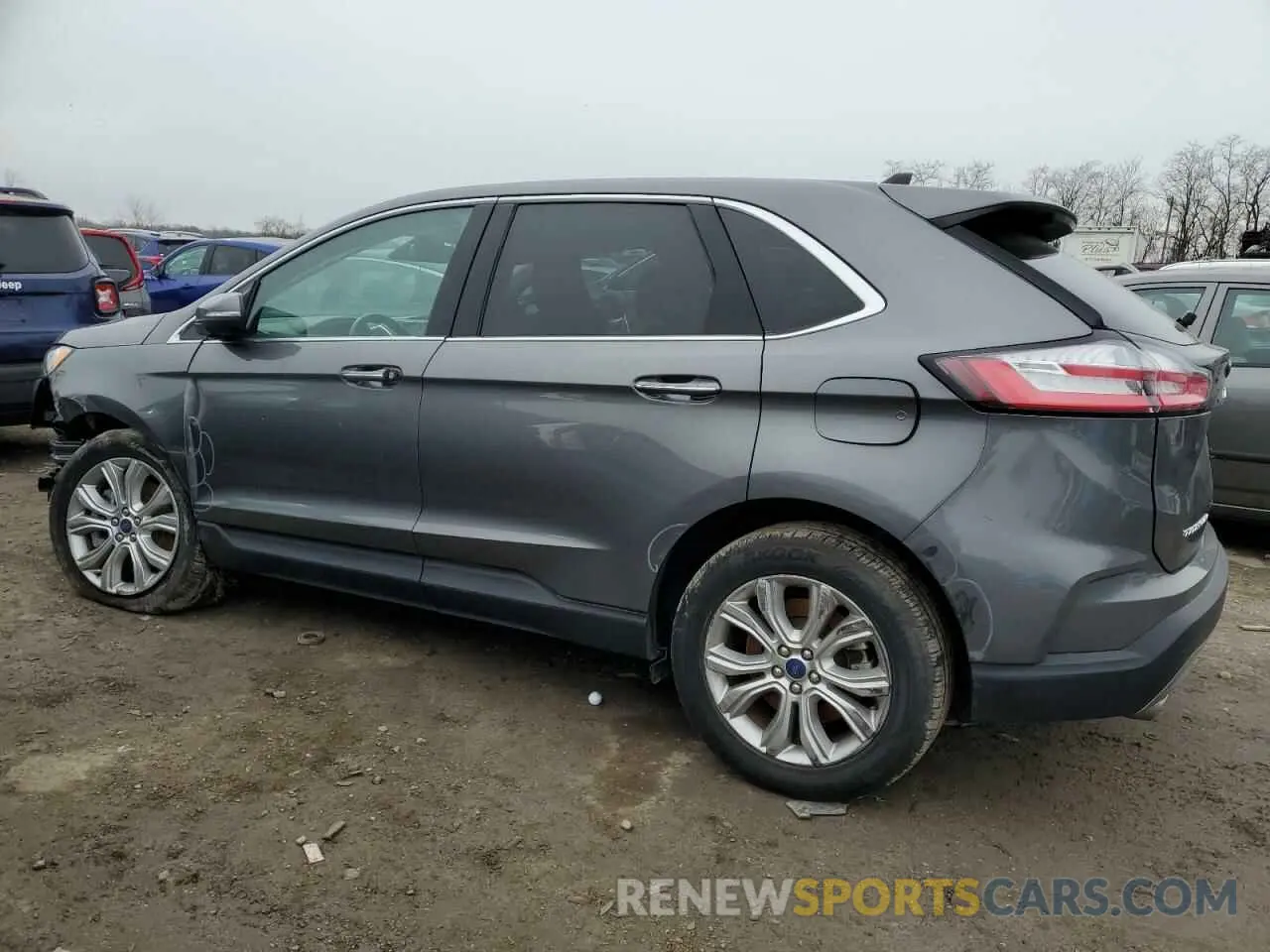 2 Фотография поврежденного автомобиля 2FMPK4K92NBB04678 FORD EDGE 2022