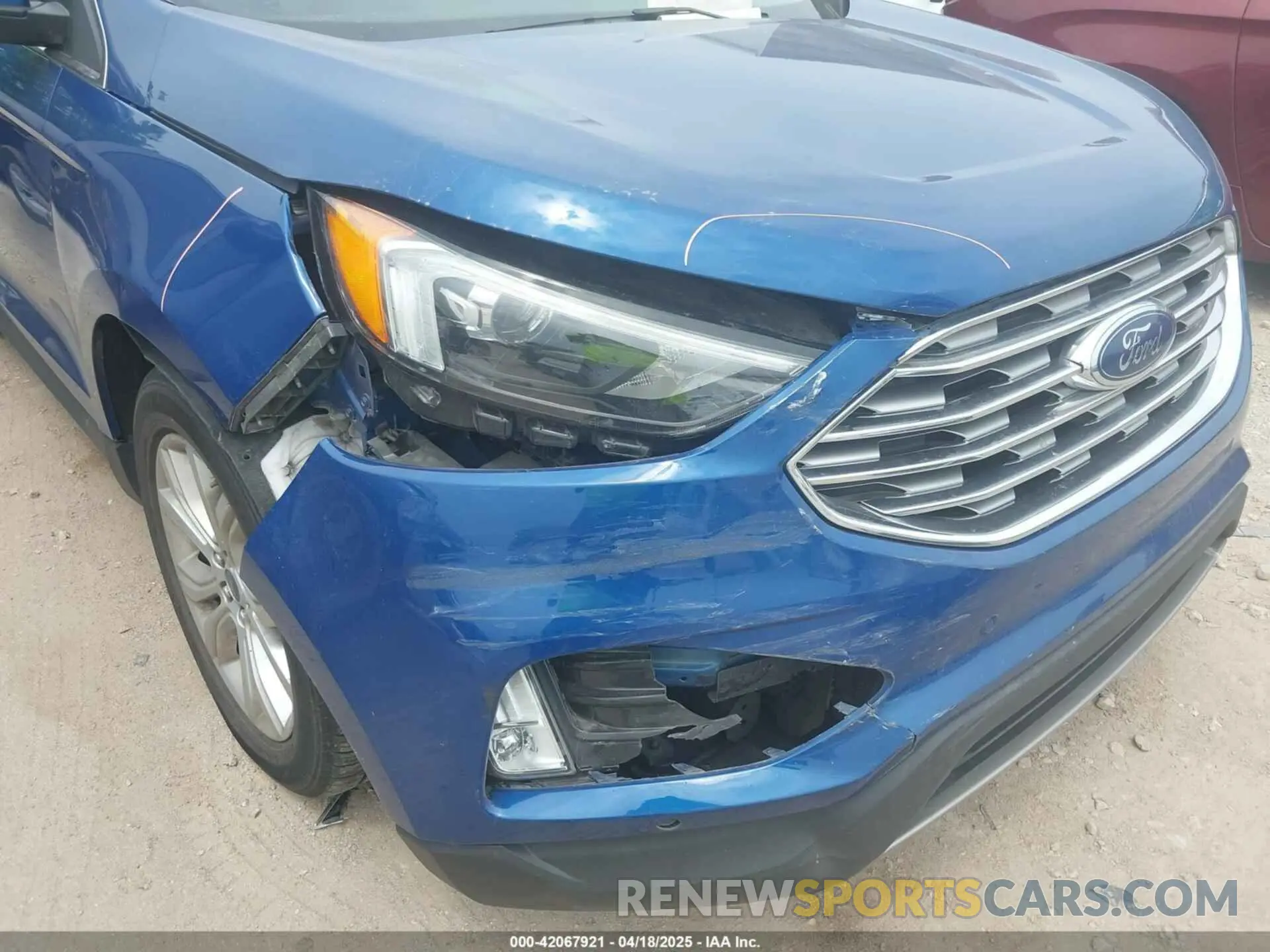 6 Photograph of a damaged car 2FMPK4K93NBA94971 FORD EDGE 2022