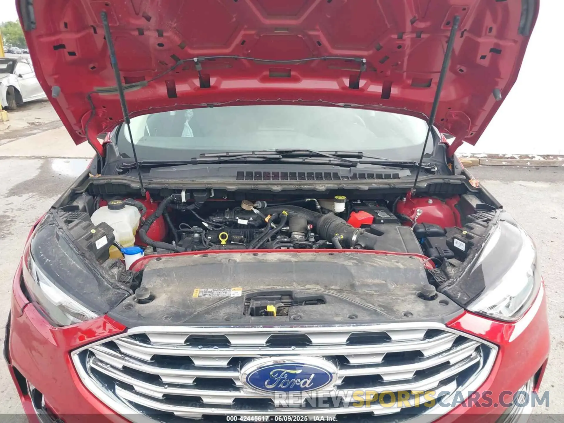 10 Photograph of a damaged car 2FMPK4K94NBA43561 FORD EDGE 2022