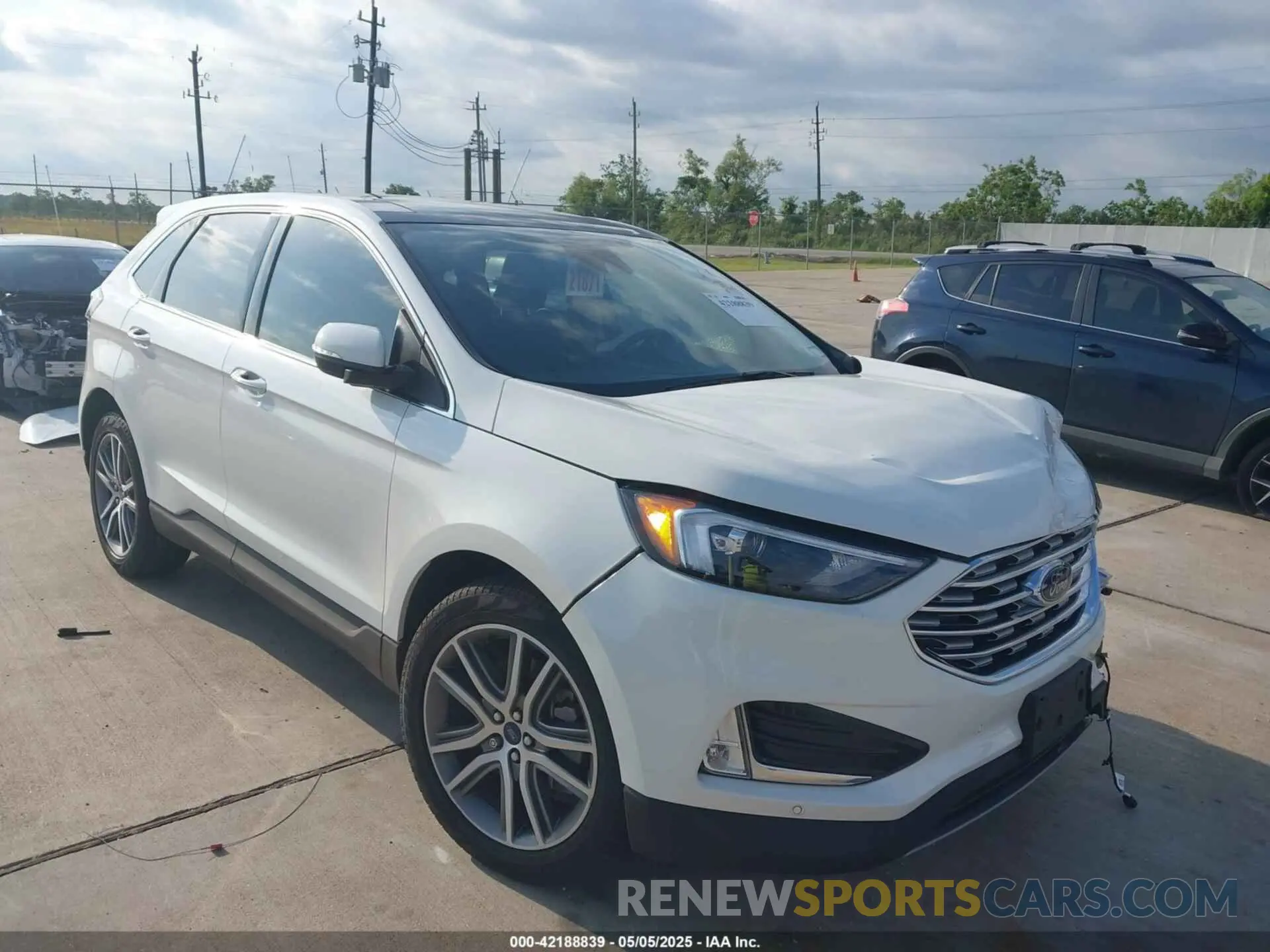 1 Photograph of a damaged car 2FMPK4K94NBA70551 FORD EDGE 2022