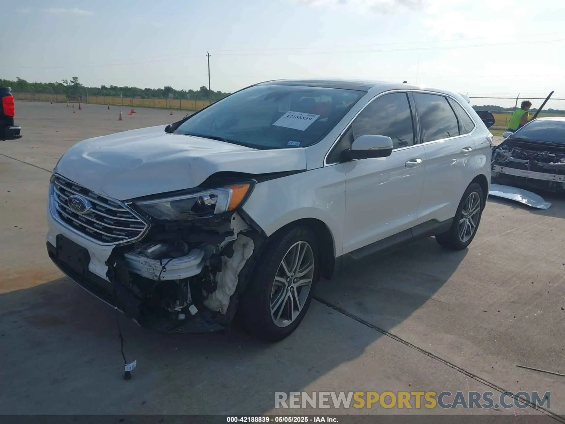 2 Photograph of a damaged car 2FMPK4K94NBA70551 FORD EDGE 2022