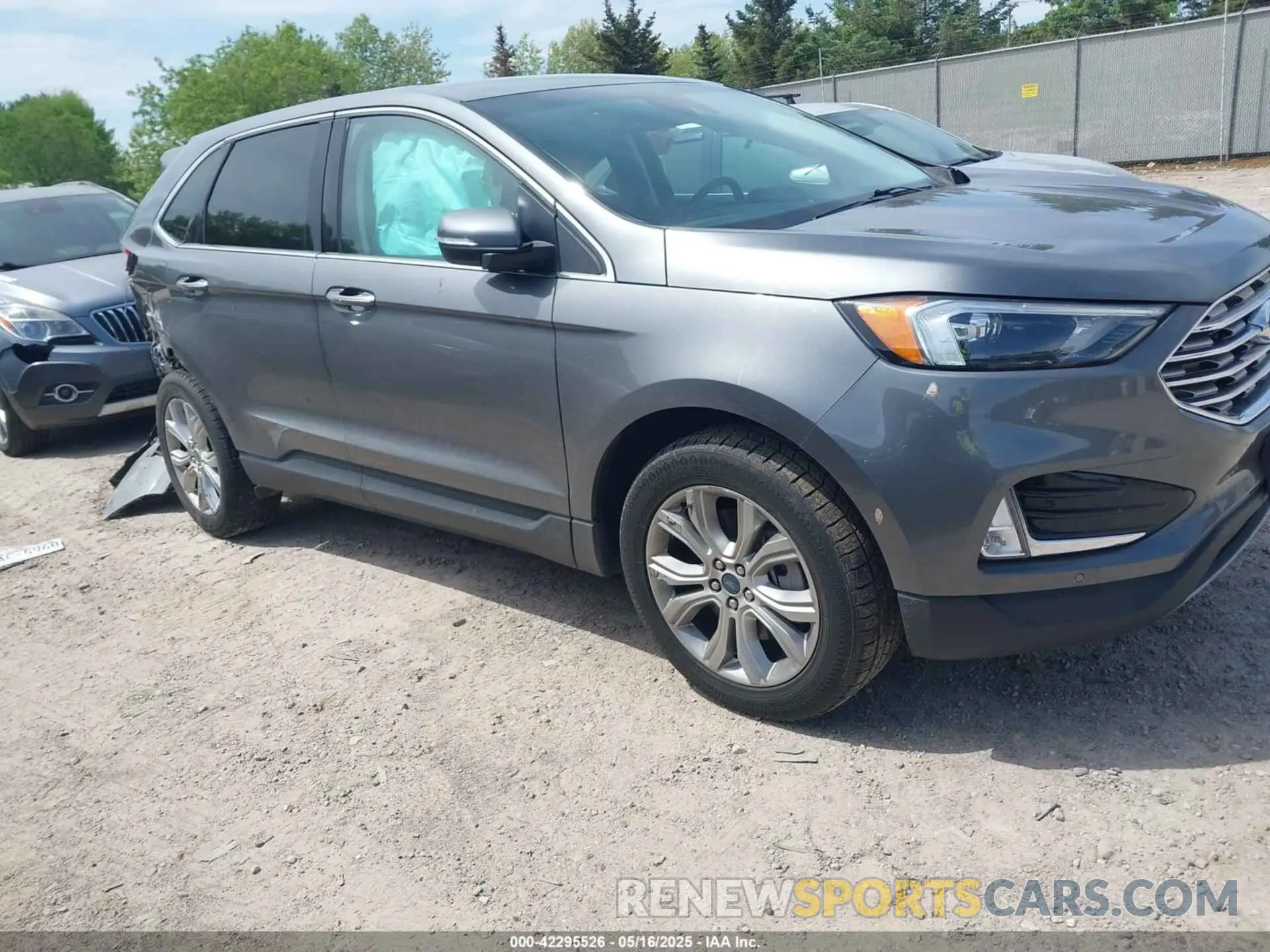 1 Photograph of a damaged car 2FMPK4K94NBB07047 FORD EDGE 2022