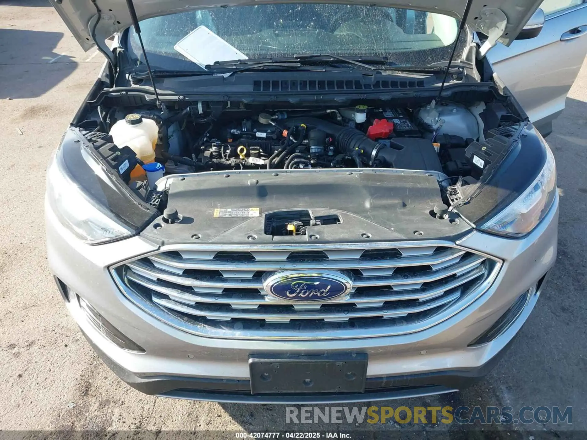 10 Фотография поврежденного автомобиля 2FMPK4K95NBA33637 FORD EDGE 2022