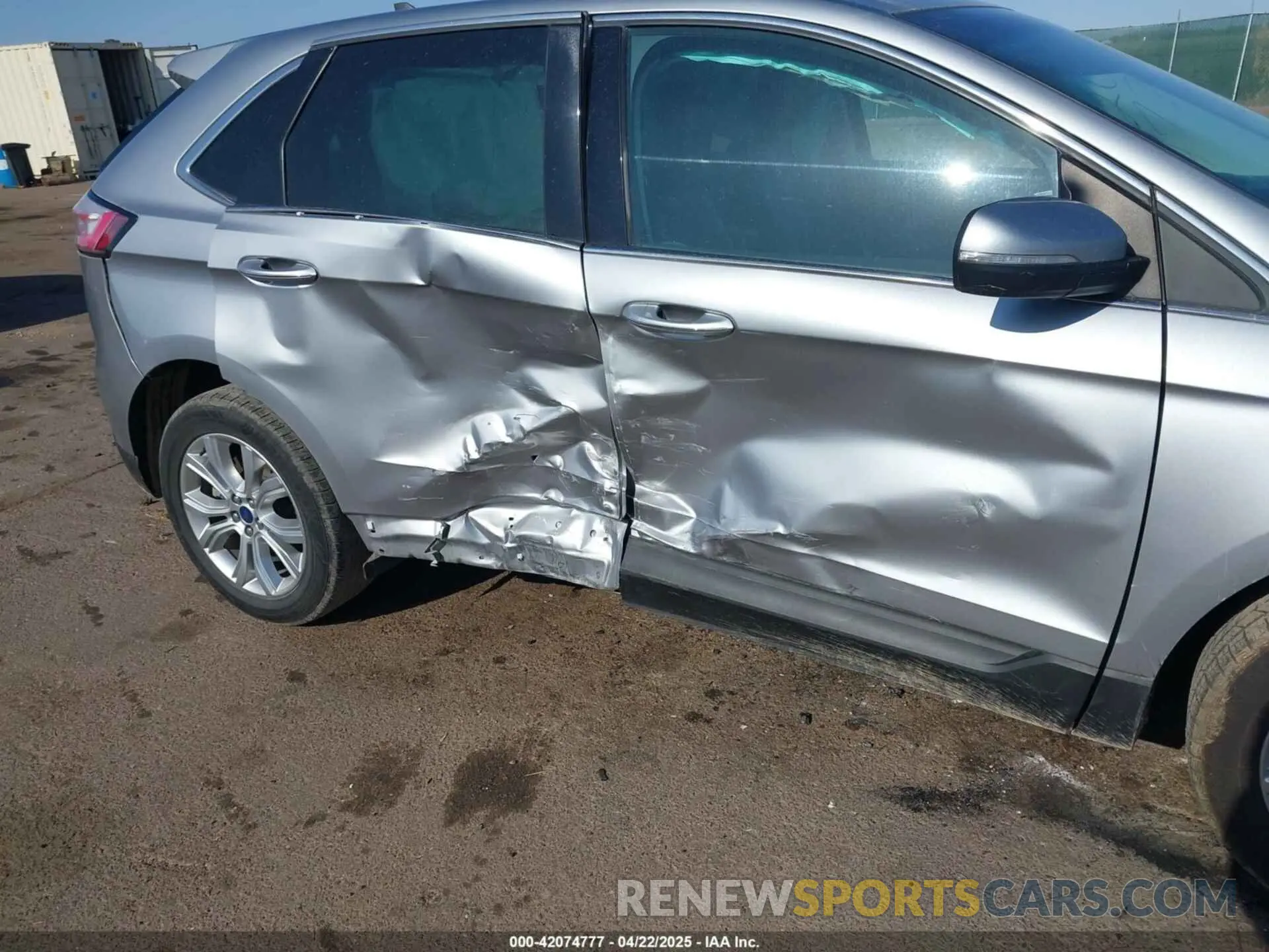 6 Фотография поврежденного автомобиля 2FMPK4K95NBA33637 FORD EDGE 2022