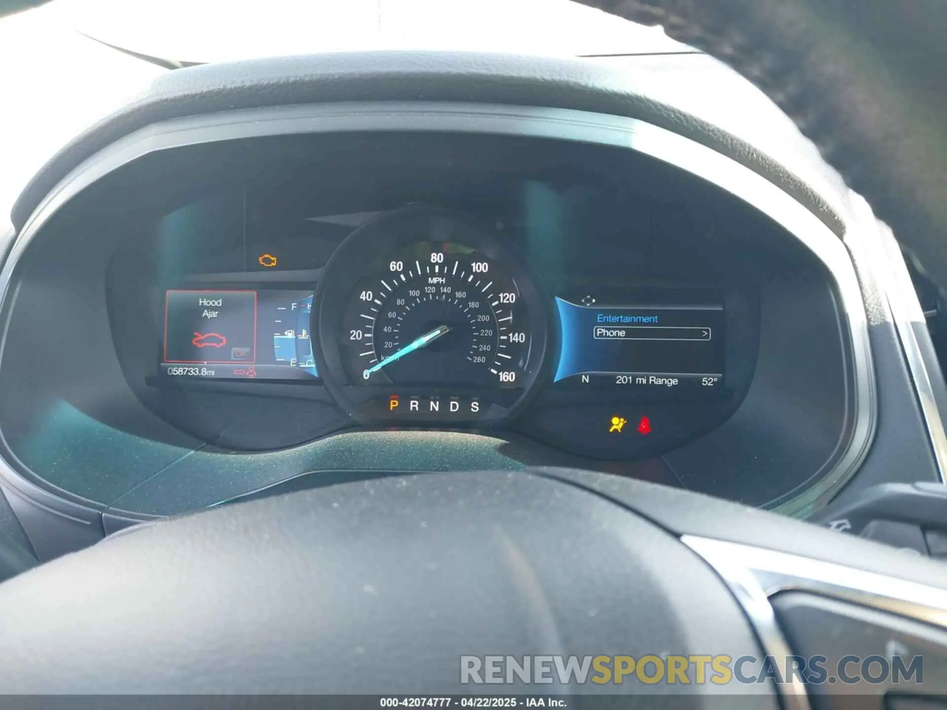 7 Фотография поврежденного автомобиля 2FMPK4K95NBA33637 FORD EDGE 2022