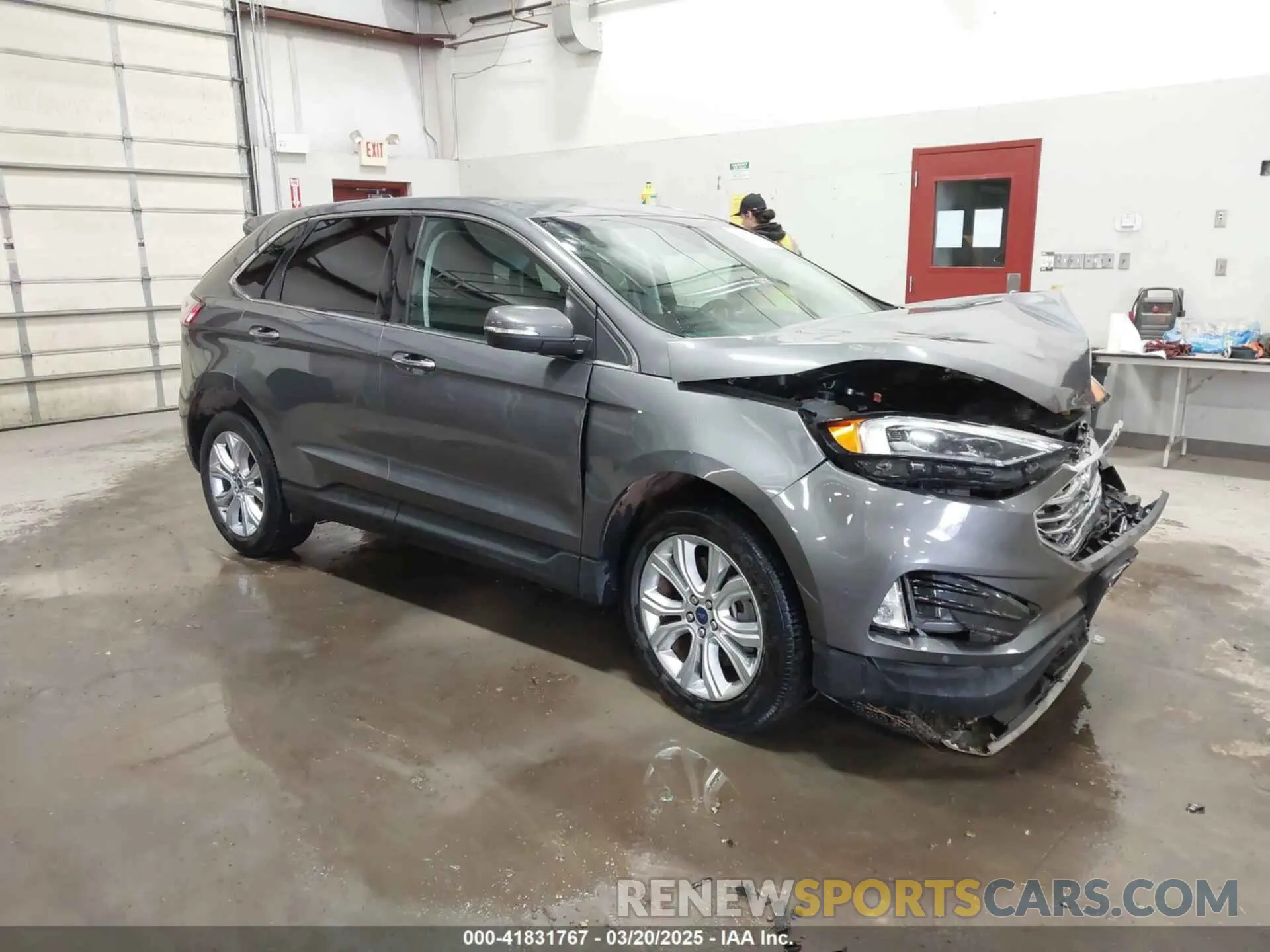 1 Photograph of a damaged car 2FMPK4K95NBA37672 FORD EDGE 2022