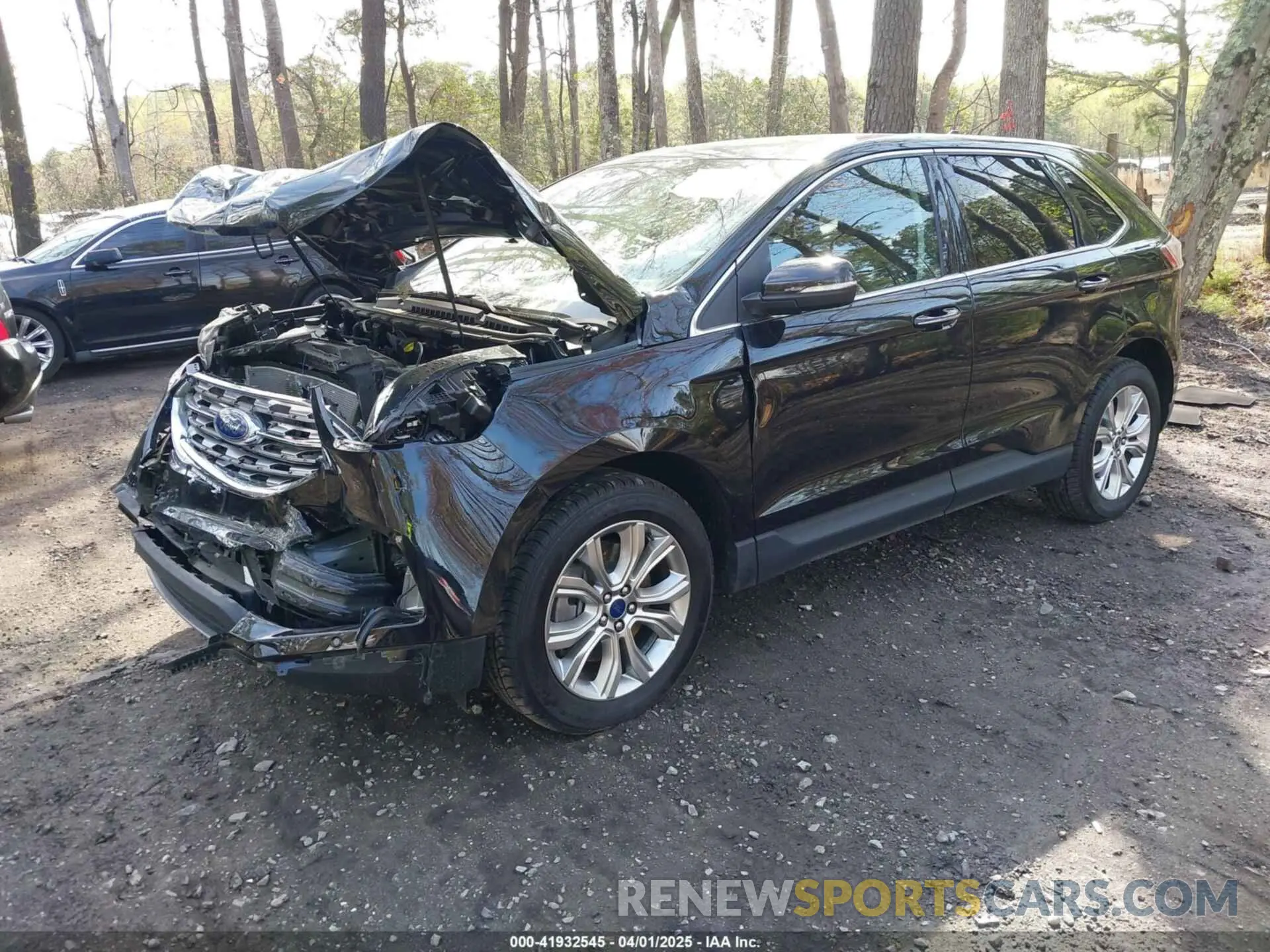 2 Фотография поврежденного автомобиля 2FMPK4K95NBB06151 FORD EDGE 2022