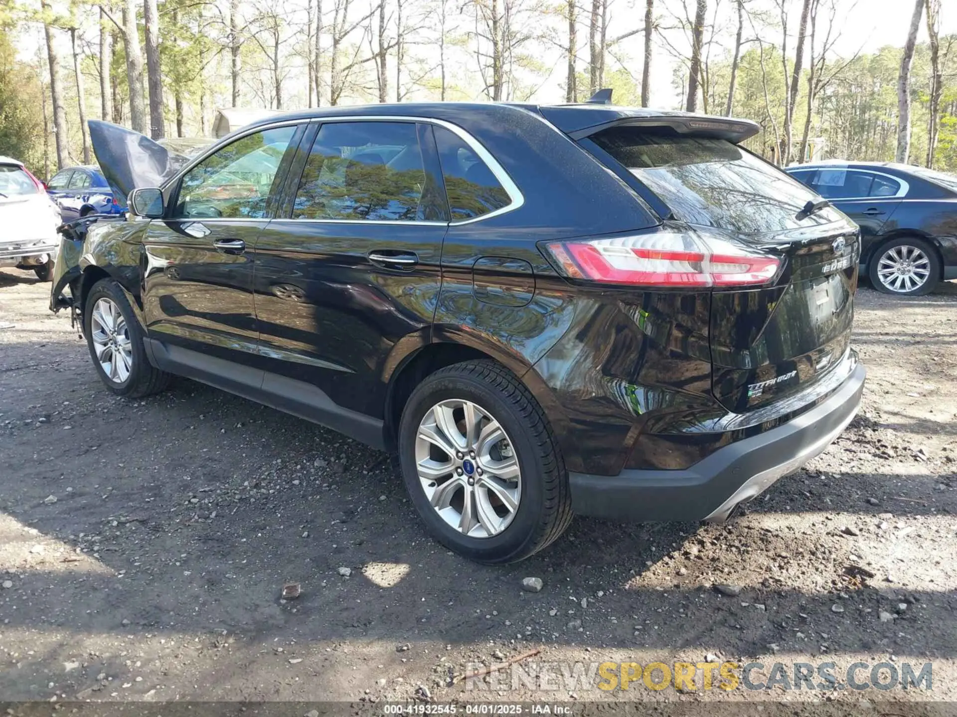 3 Фотография поврежденного автомобиля 2FMPK4K95NBB06151 FORD EDGE 2022
