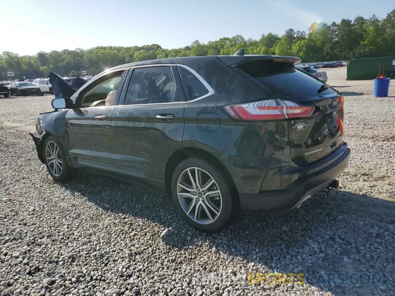 2 Фотография поврежденного автомобиля 2FMPK4K95NBB14640 FORD EDGE 2022