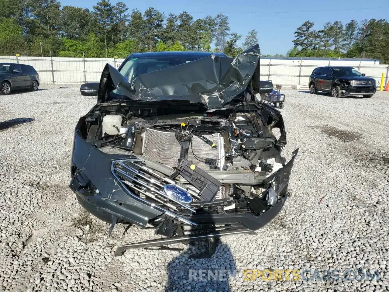 5 Фотография поврежденного автомобиля 2FMPK4K95NBB14640 FORD EDGE 2022