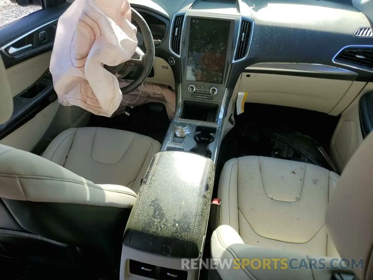 8 Фотография поврежденного автомобиля 2FMPK4K95NBB14640 FORD EDGE 2022
