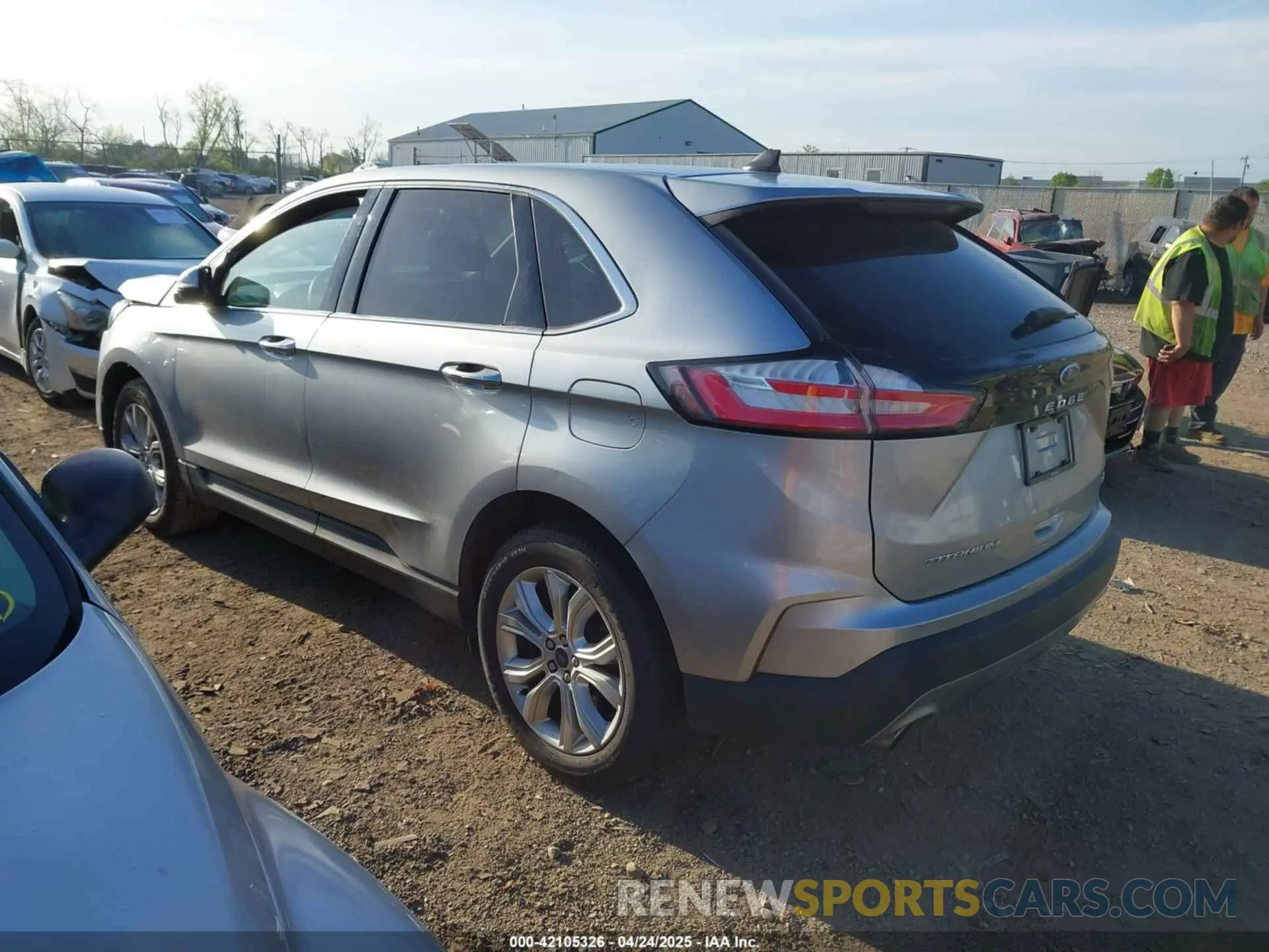 3 Photograph of a damaged car 2FMPK4K96NBA38989 FORD EDGE 2022