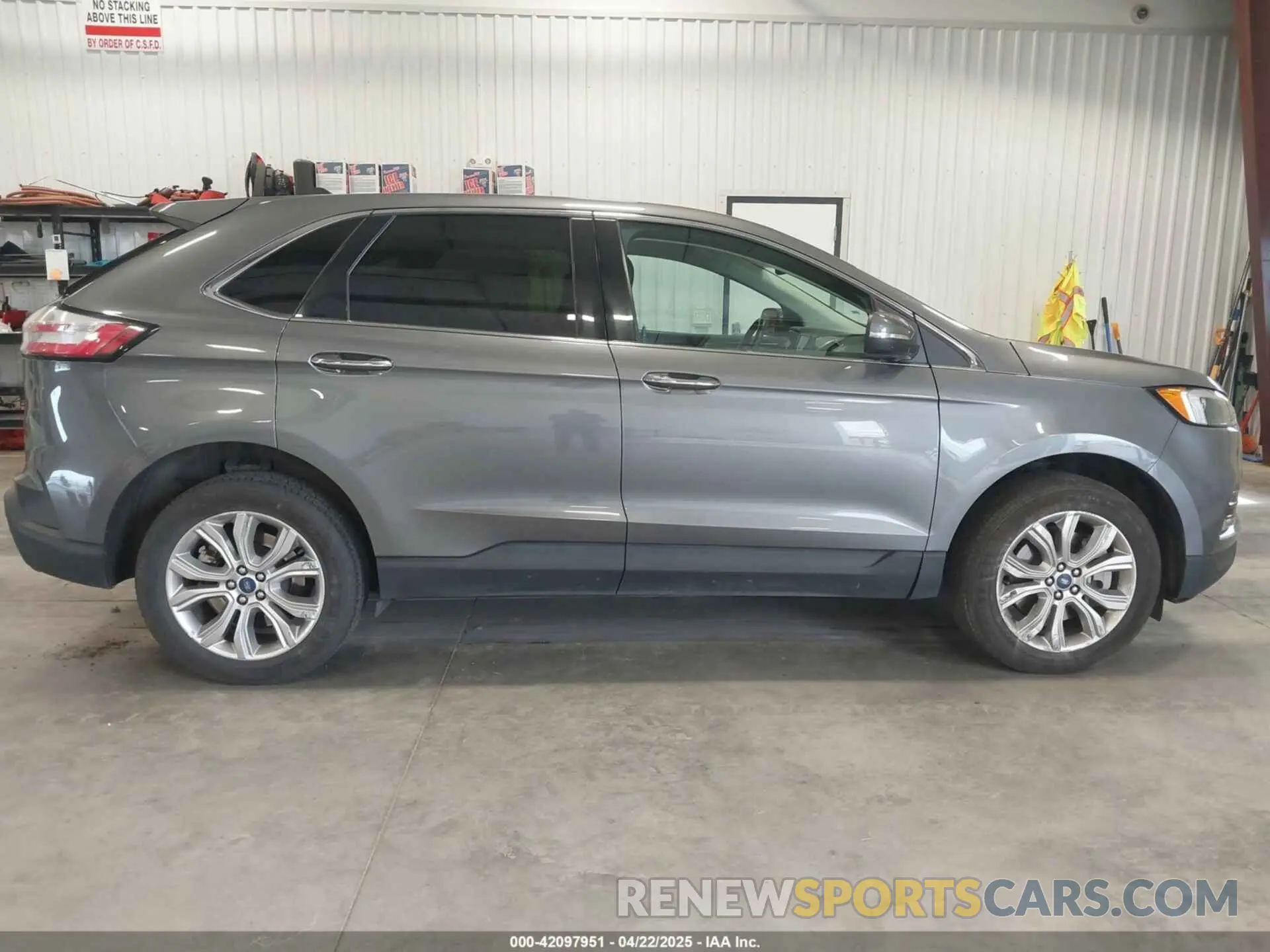 13 Фотография поврежденного автомобиля 2FMPK4K96NBB06191 FORD EDGE 2022