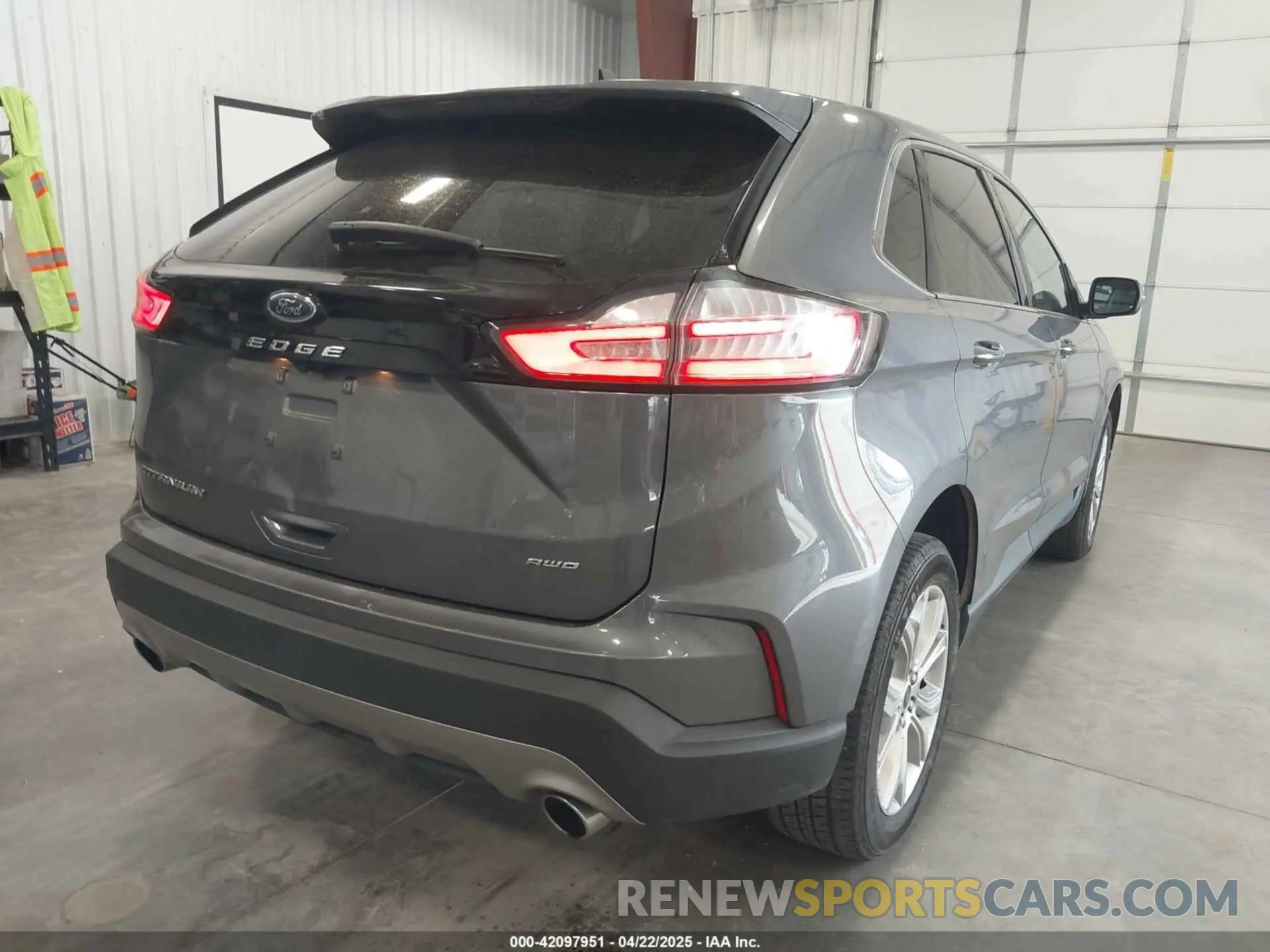 4 Фотография поврежденного автомобиля 2FMPK4K96NBB06191 FORD EDGE 2022