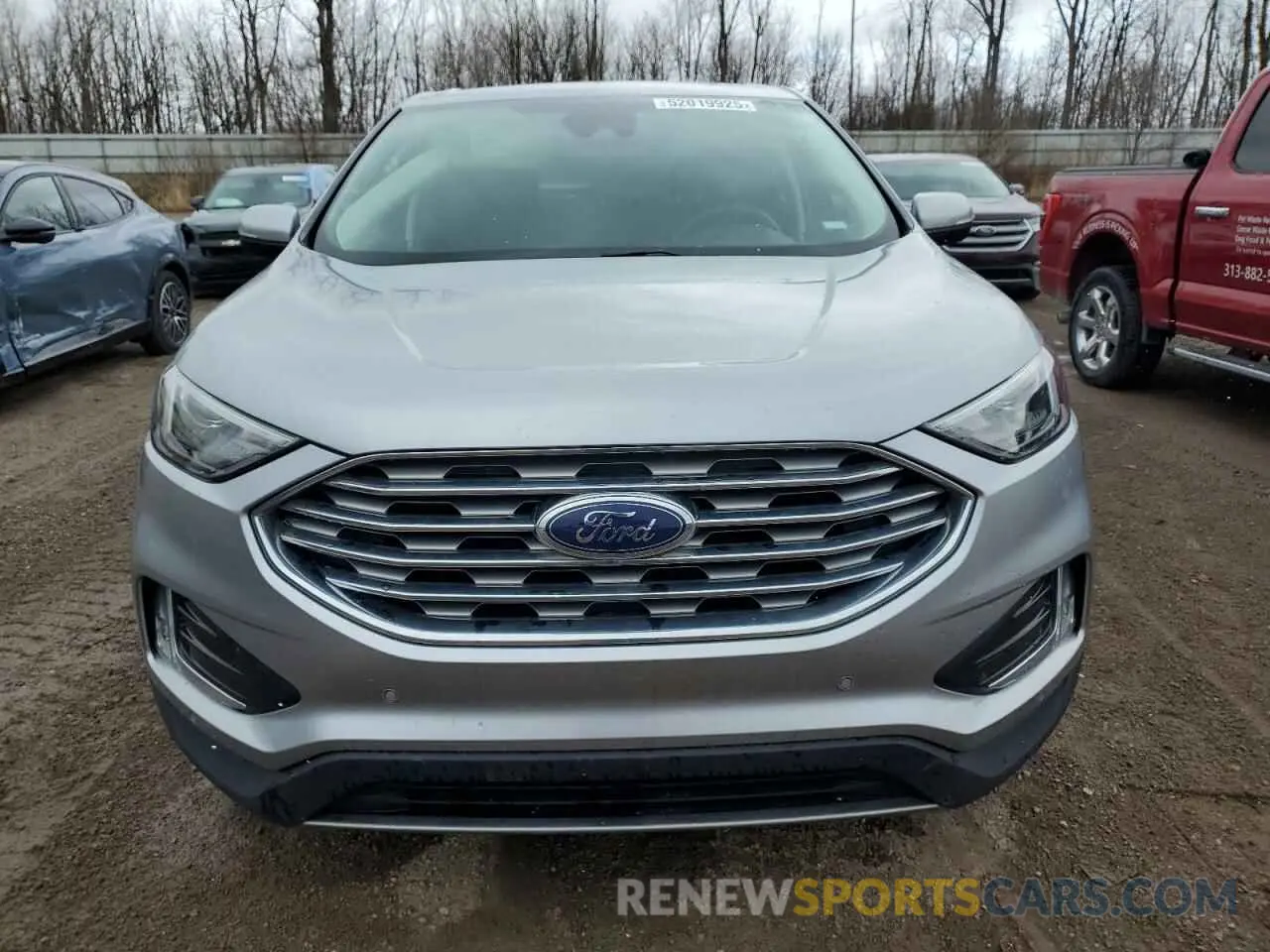 5 Photograph of a damaged car 2FMPK4K97NBB07916 FORD EDGE 2022