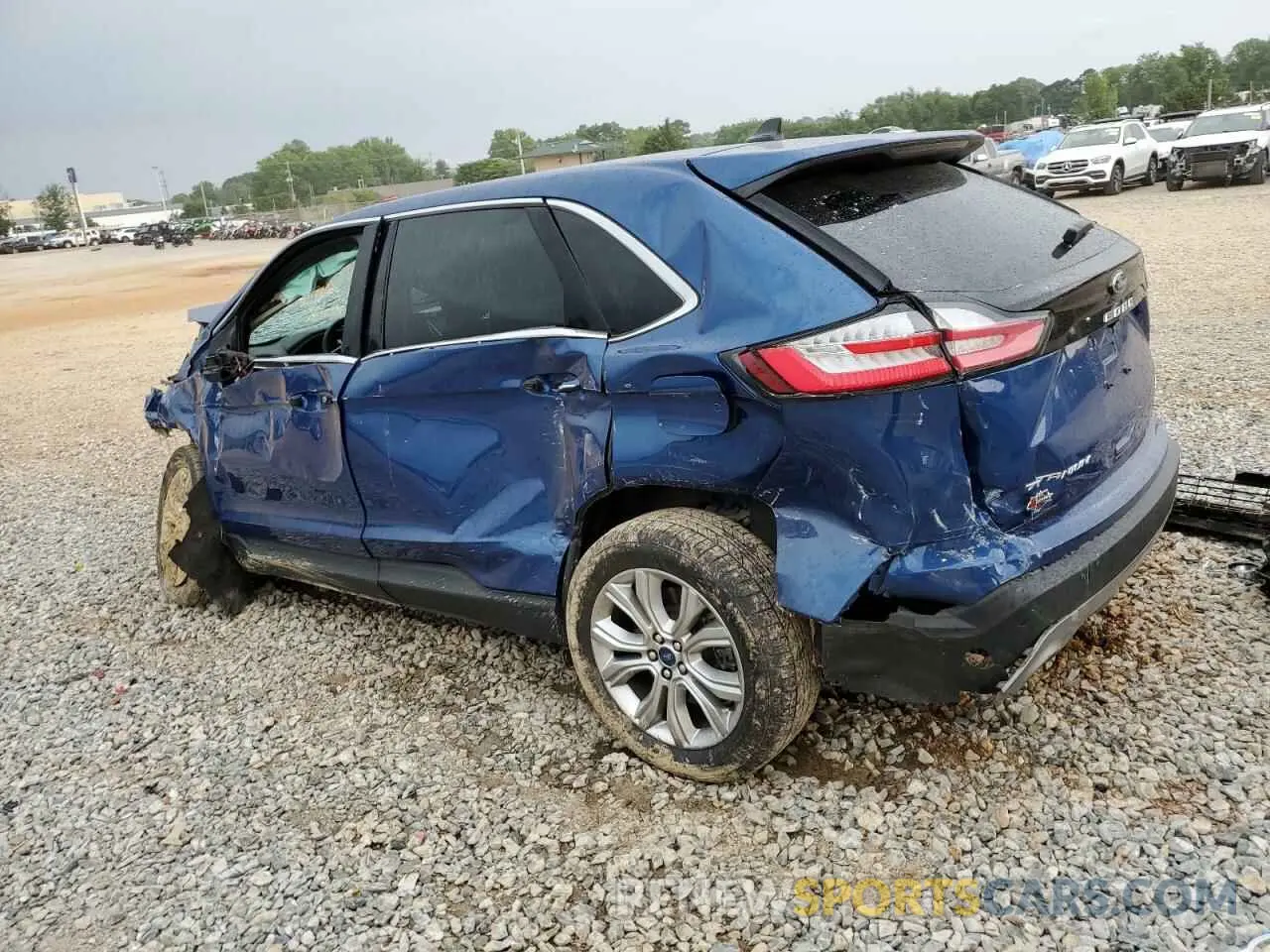 2 Photograph of a damaged car 2FMPK4K97NBB08001 FORD EDGE 2022