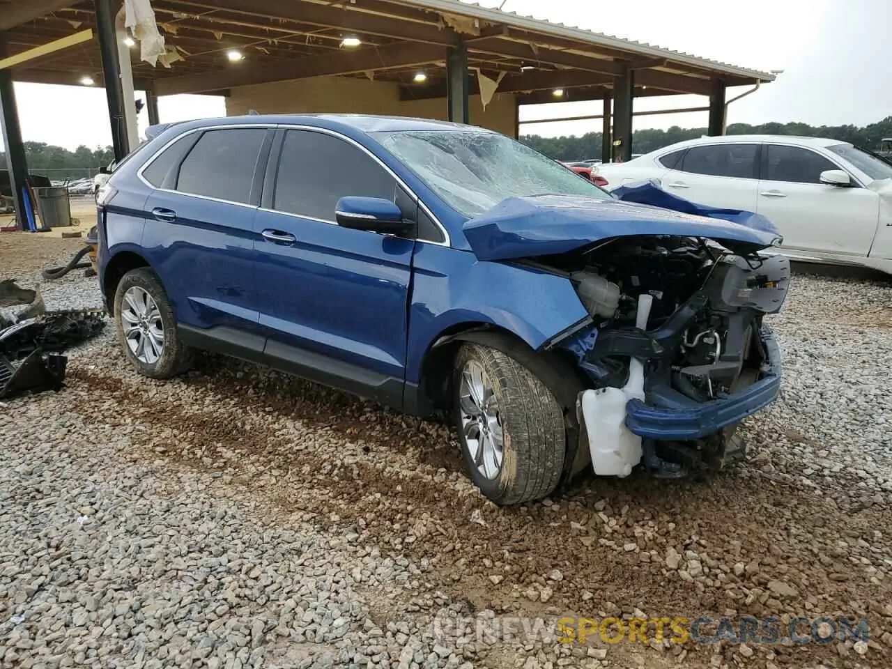 4 Photograph of a damaged car 2FMPK4K97NBB08001 FORD EDGE 2022