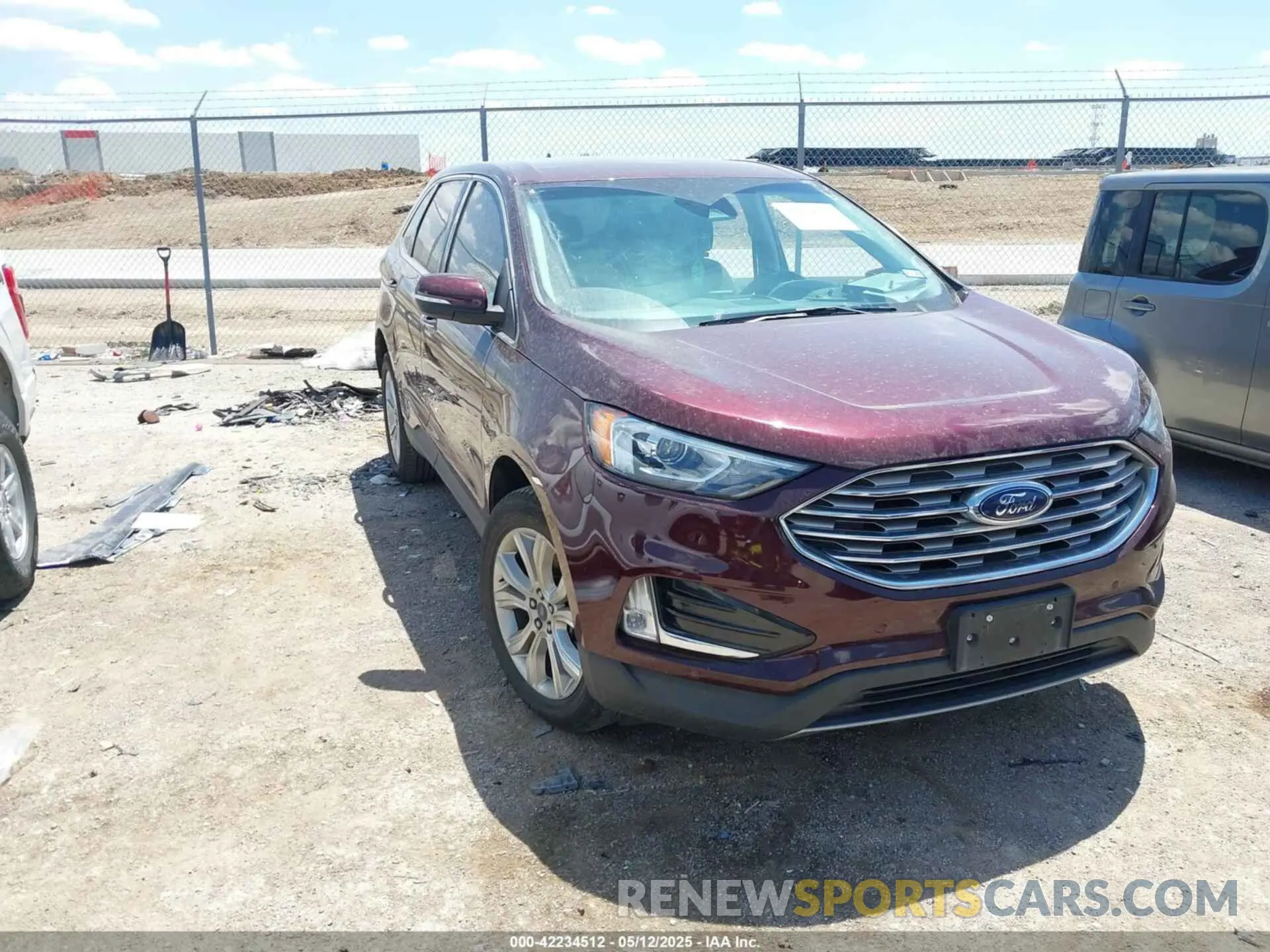1 Photograph of a damaged car 2FMPK4K98NBA31512 FORD EDGE 2022