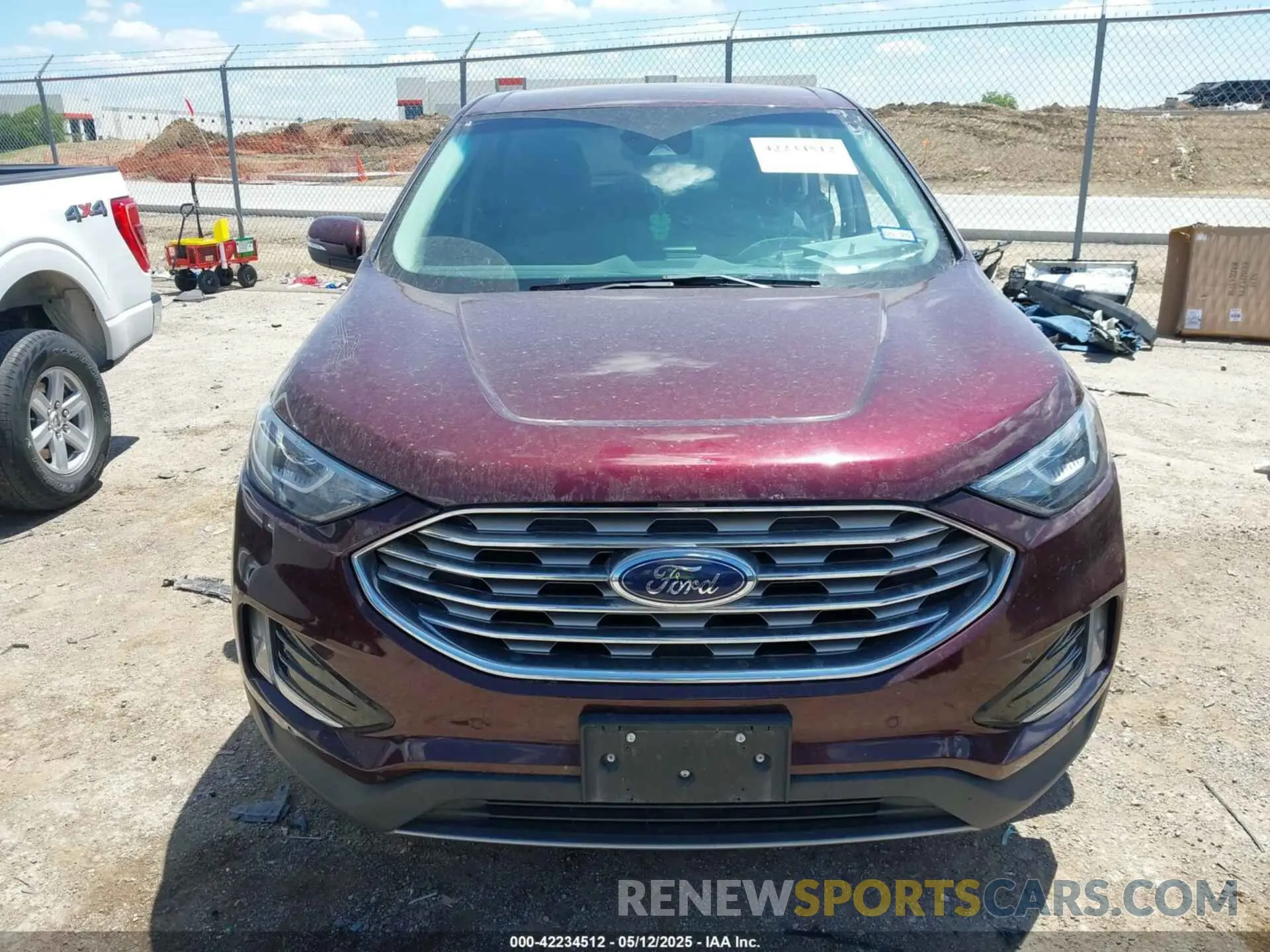12 Photograph of a damaged car 2FMPK4K98NBA31512 FORD EDGE 2022