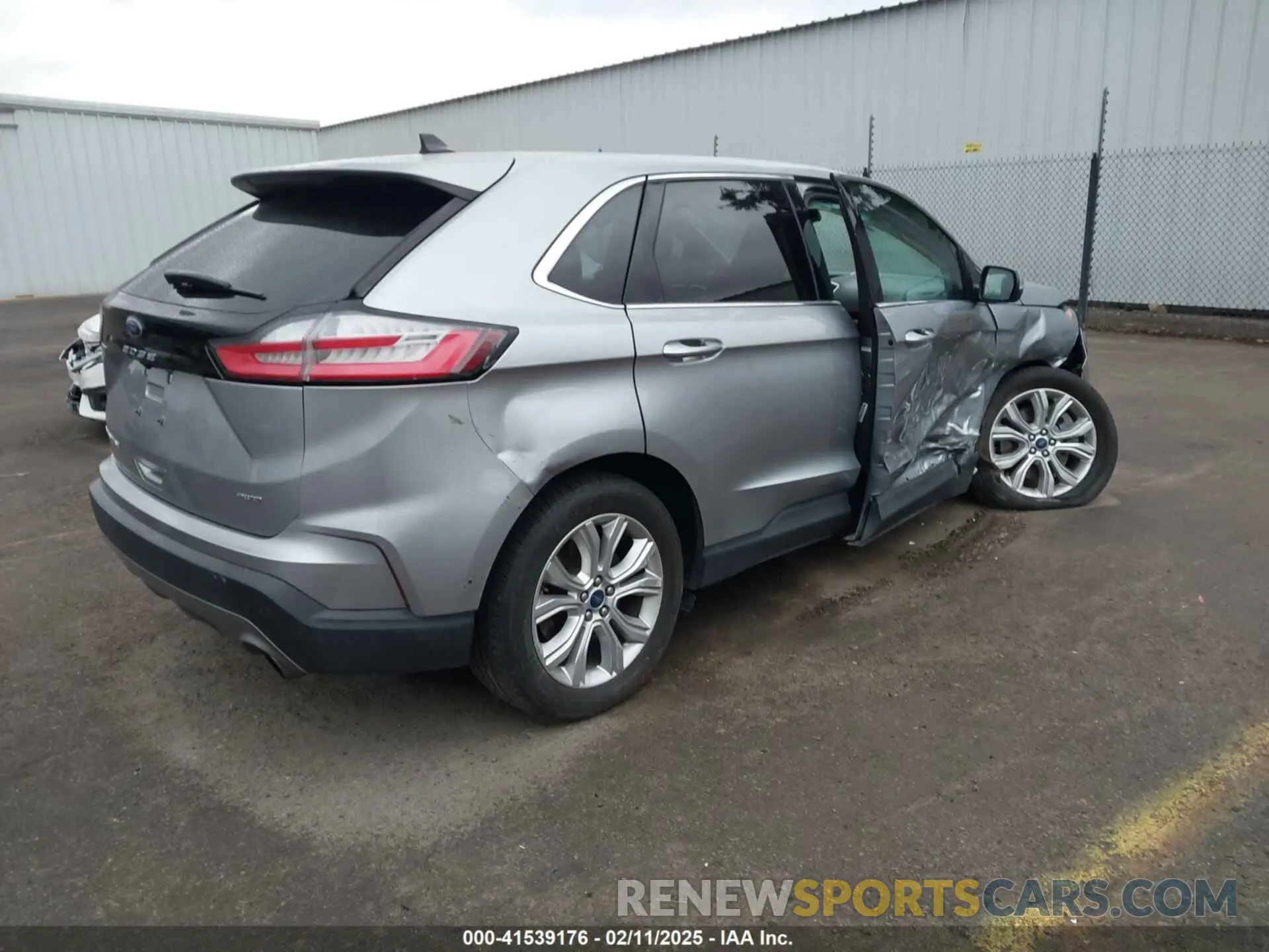 4 Фотография поврежденного автомобиля 2FMPK4K98NBA55700 FORD EDGE 2022