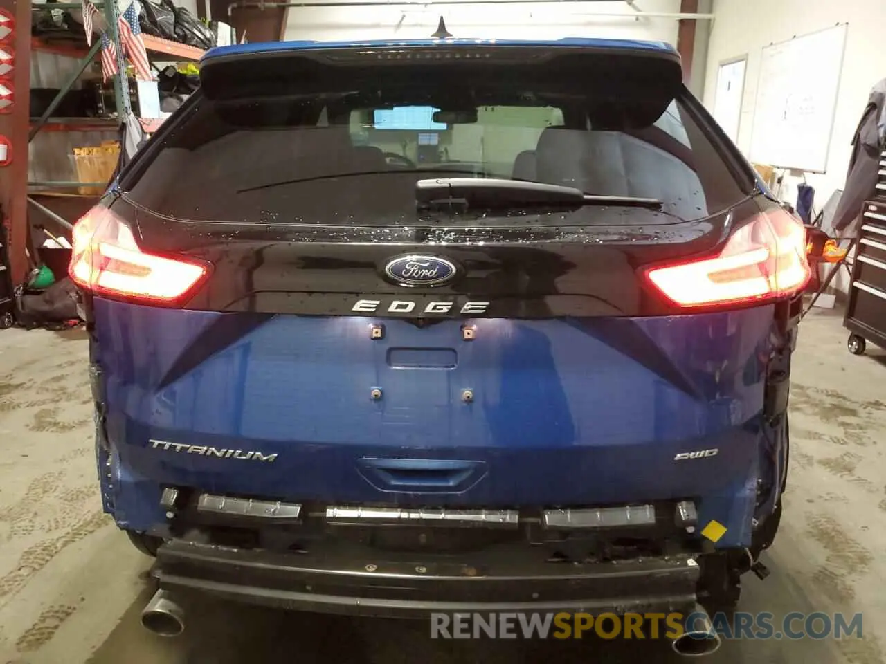 6 Фотография поврежденного автомобиля 2FMPK4K98NBB04121 FORD EDGE 2022