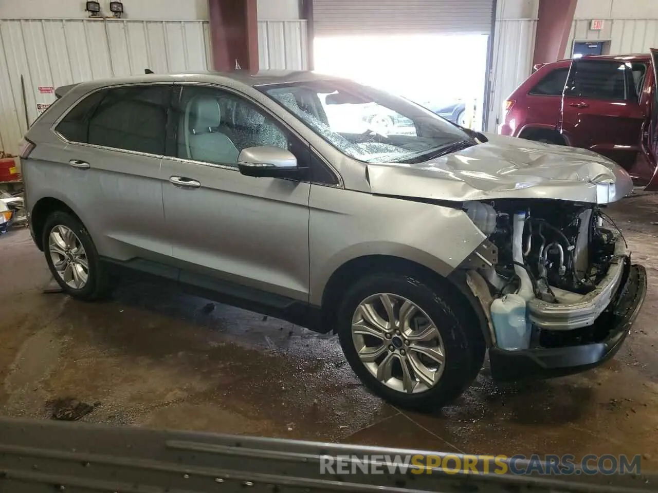 4 Фотография поврежденного автомобиля 2FMPK4K99NBA51431 FORD EDGE 2022