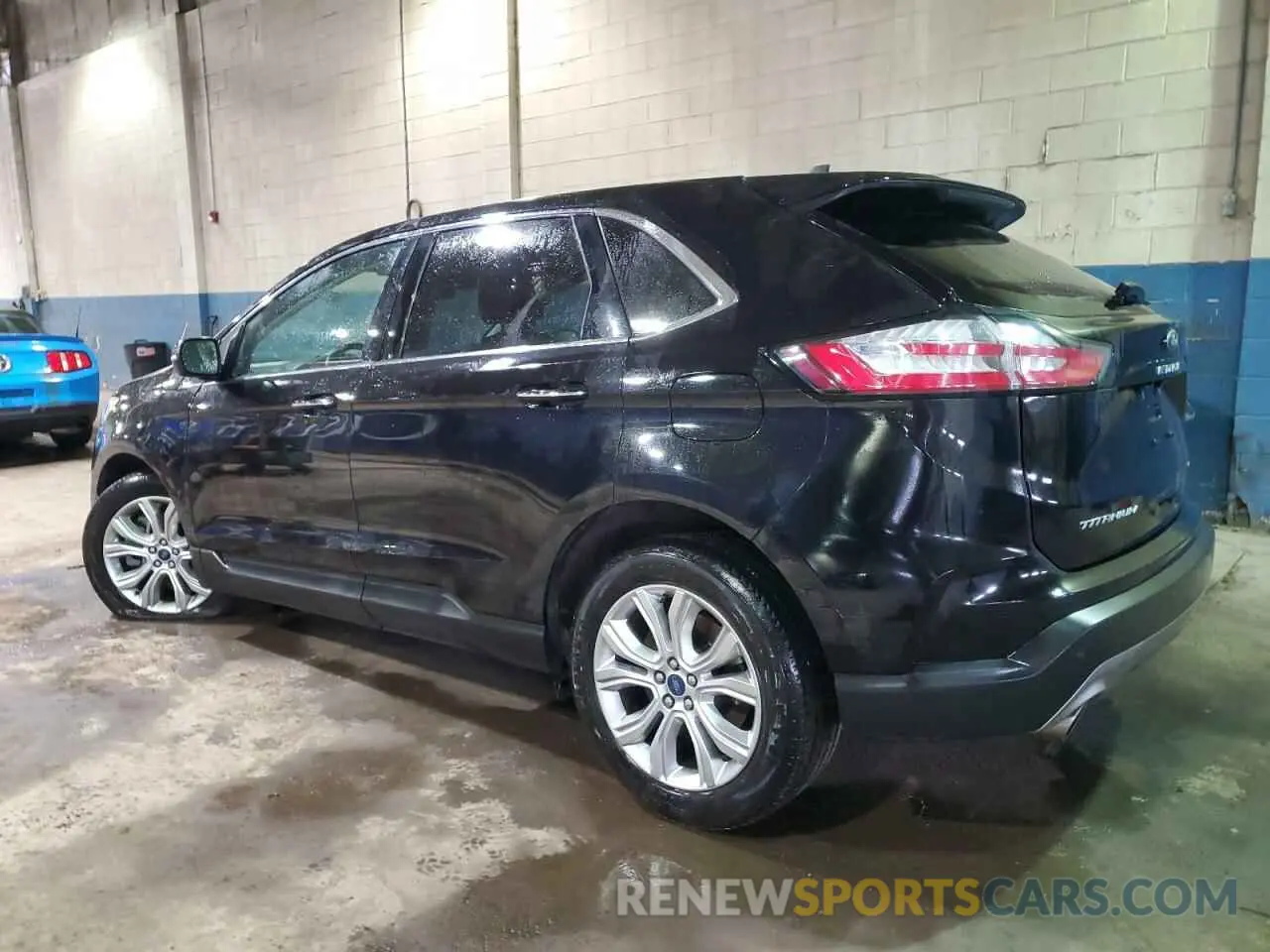 2 Фотография поврежденного автомобиля 2FMPK4K99NBA54765 FORD EDGE 2022