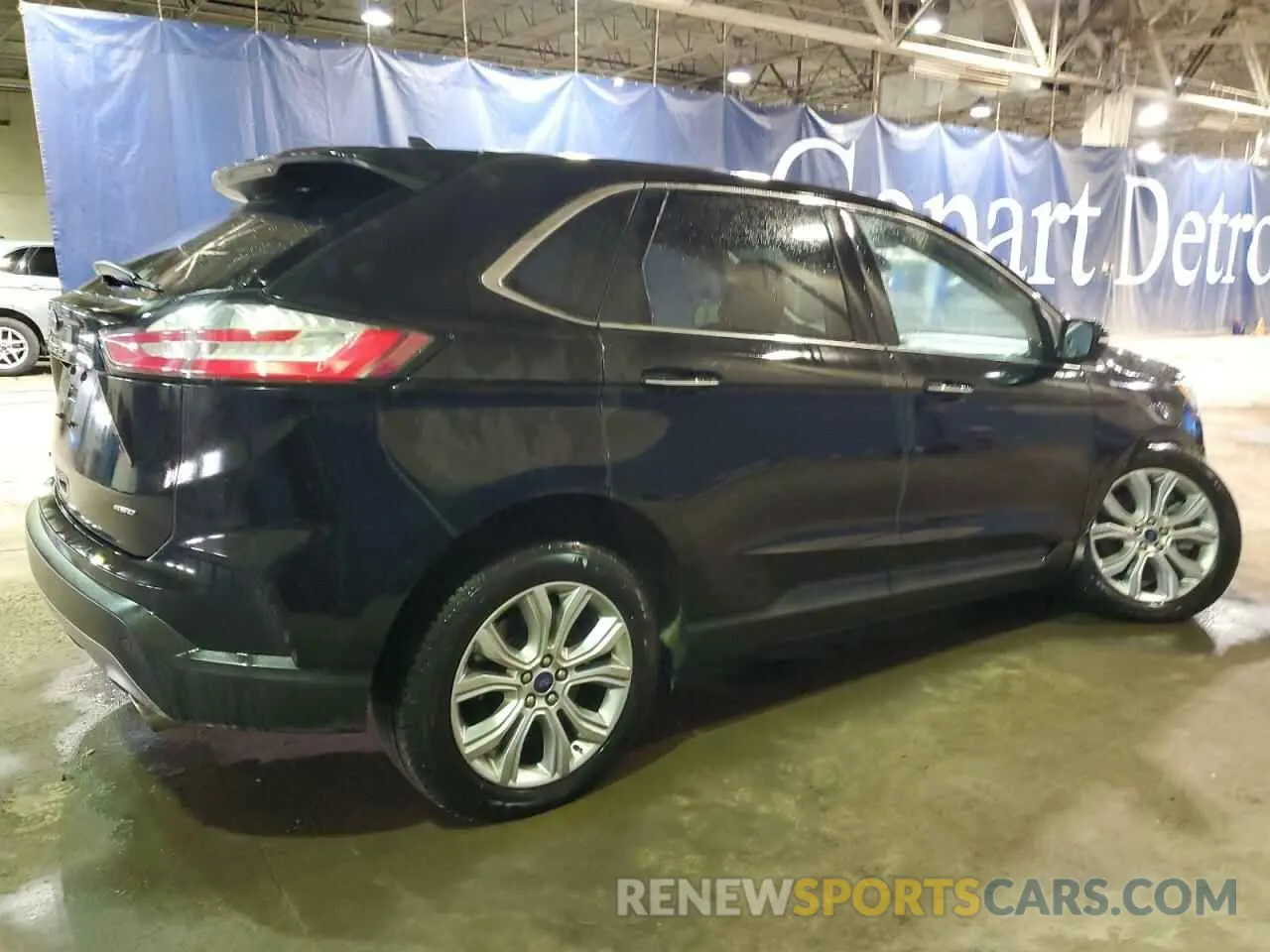3 Фотография поврежденного автомобиля 2FMPK4K99NBA54765 FORD EDGE 2022