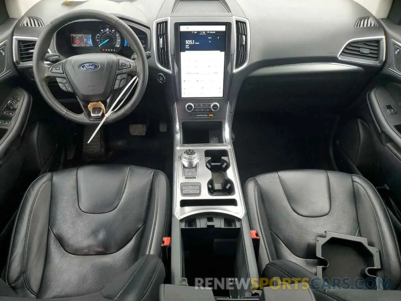 8 Фотография поврежденного автомобиля 2FMPK4K99NBA54765 FORD EDGE 2022