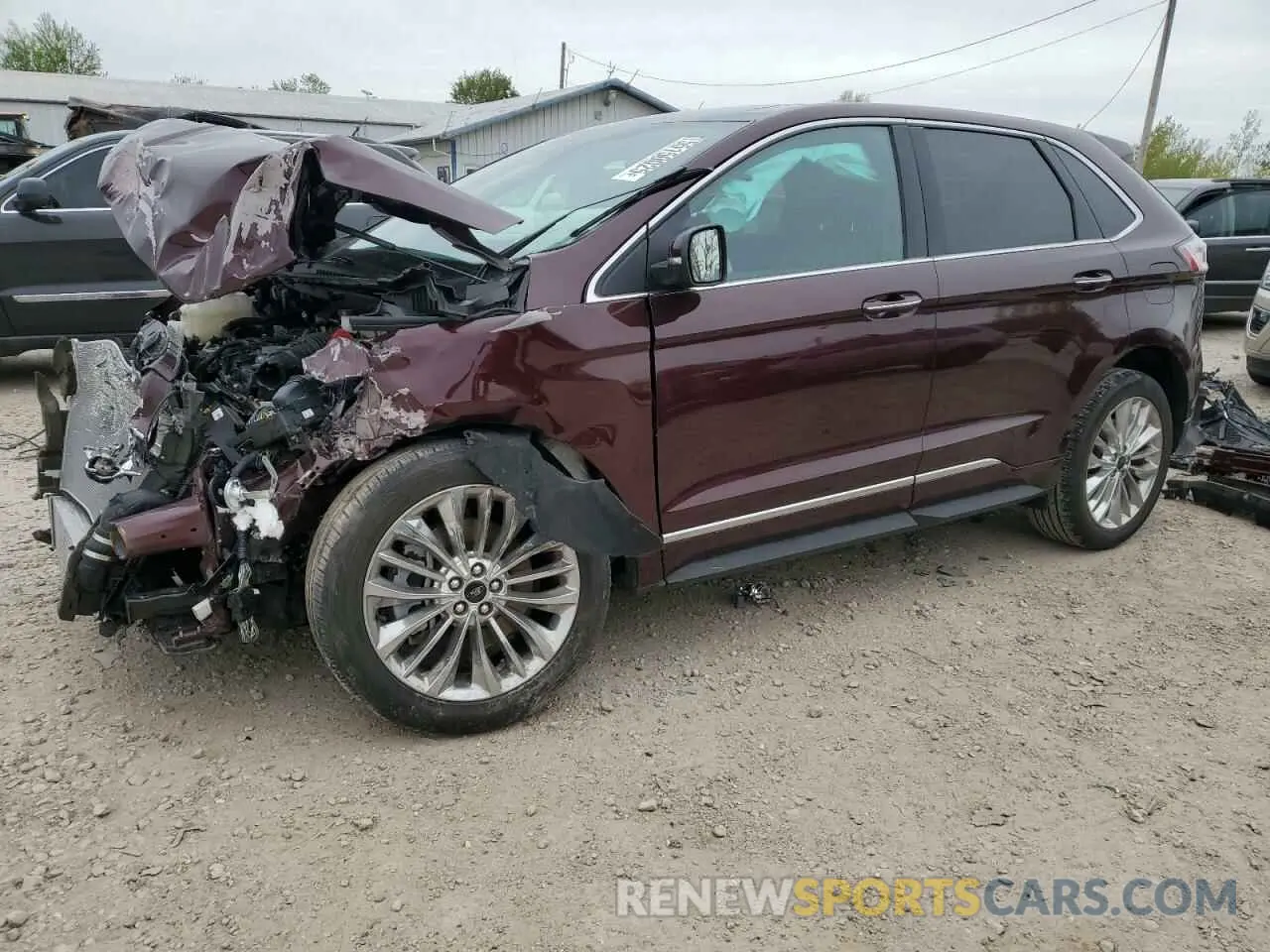 1 Photograph of a damaged car 2FMPK4K99NBA62025 FORD EDGE 2022