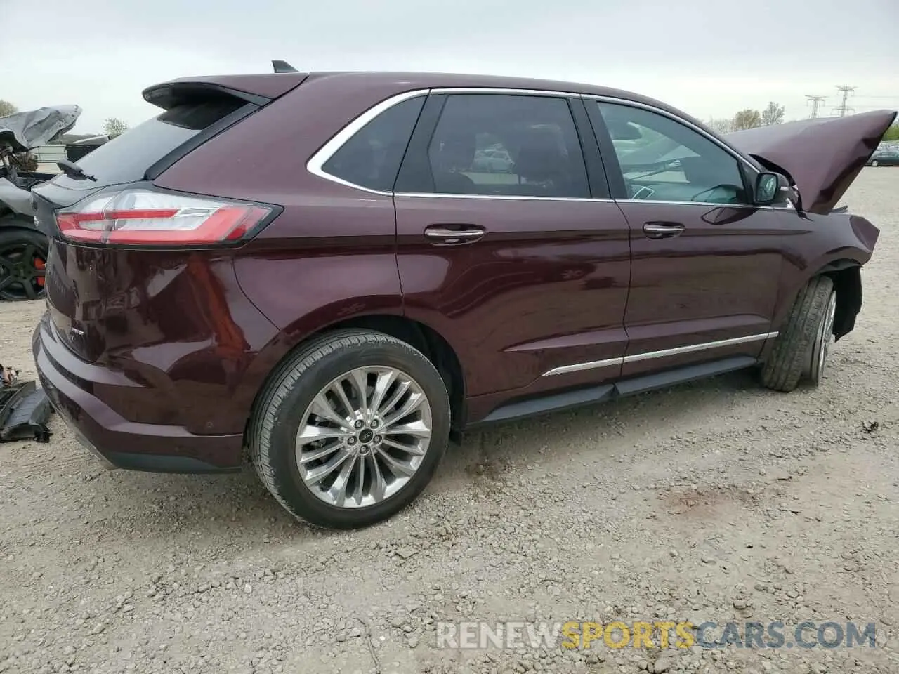 3 Photograph of a damaged car 2FMPK4K99NBA62025 FORD EDGE 2022