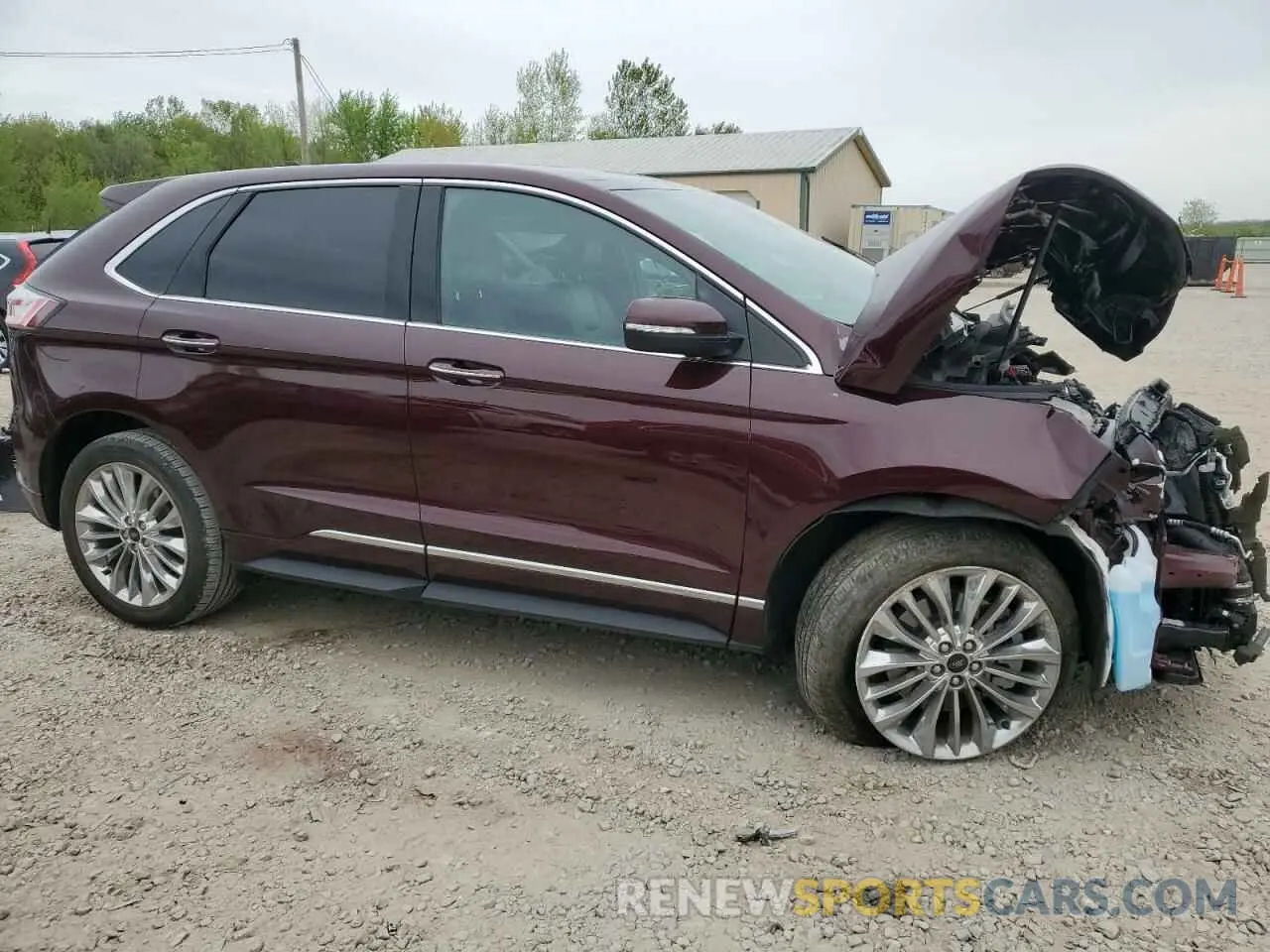 4 Photograph of a damaged car 2FMPK4K99NBA62025 FORD EDGE 2022