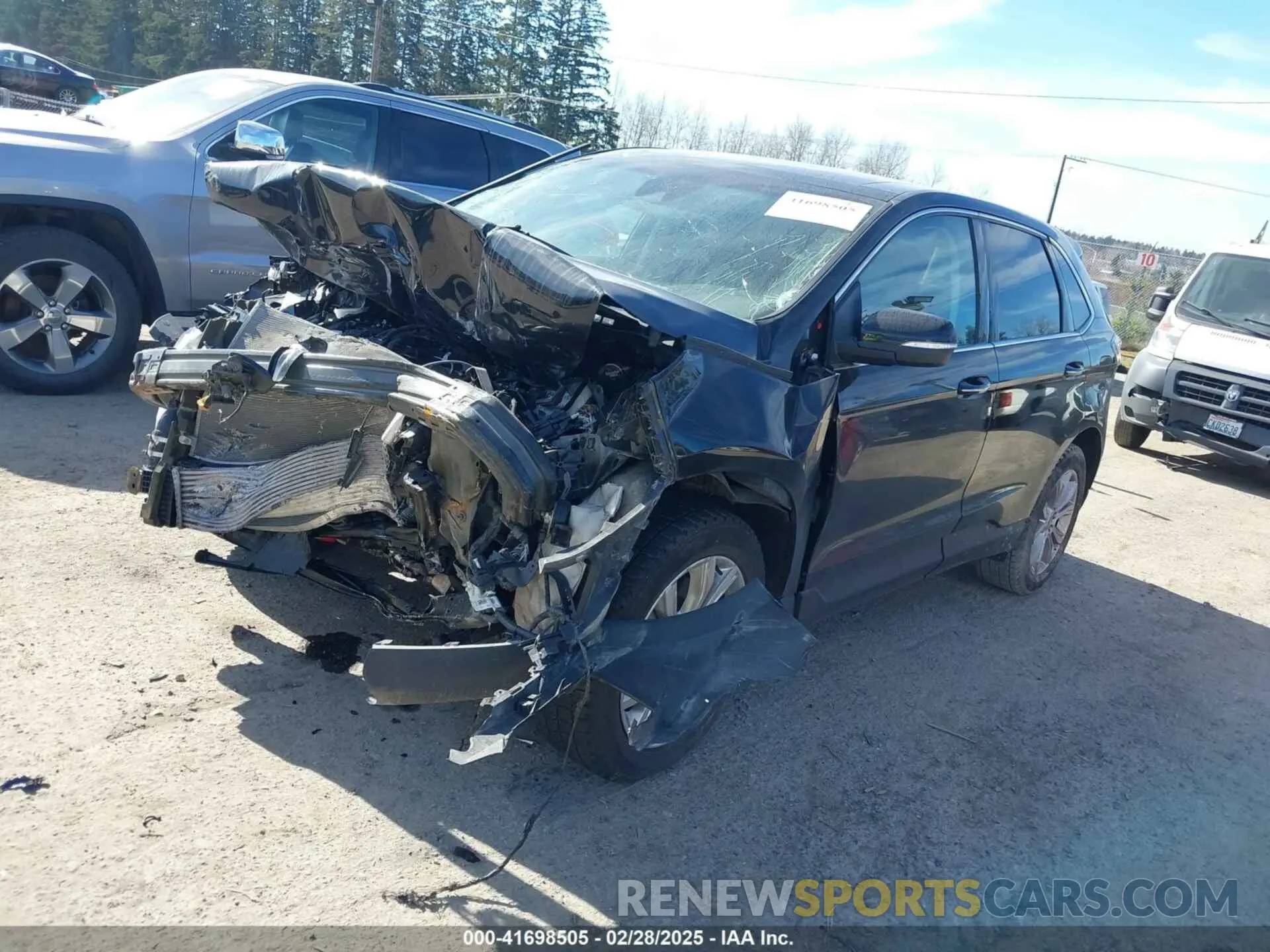 2 Фотография поврежденного автомобиля 2FMPK4K9XNBA47811 FORD EDGE 2022