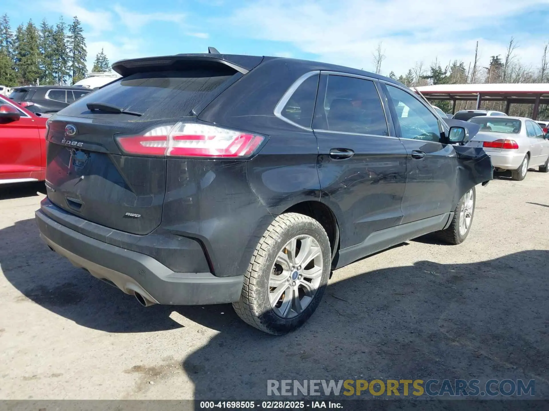4 Фотография поврежденного автомобиля 2FMPK4K9XNBA47811 FORD EDGE 2022