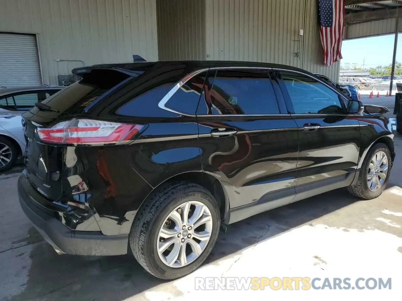 3 Фотография поврежденного автомобиля 2FMPK4K9XNBA55276 FORD EDGE 2022