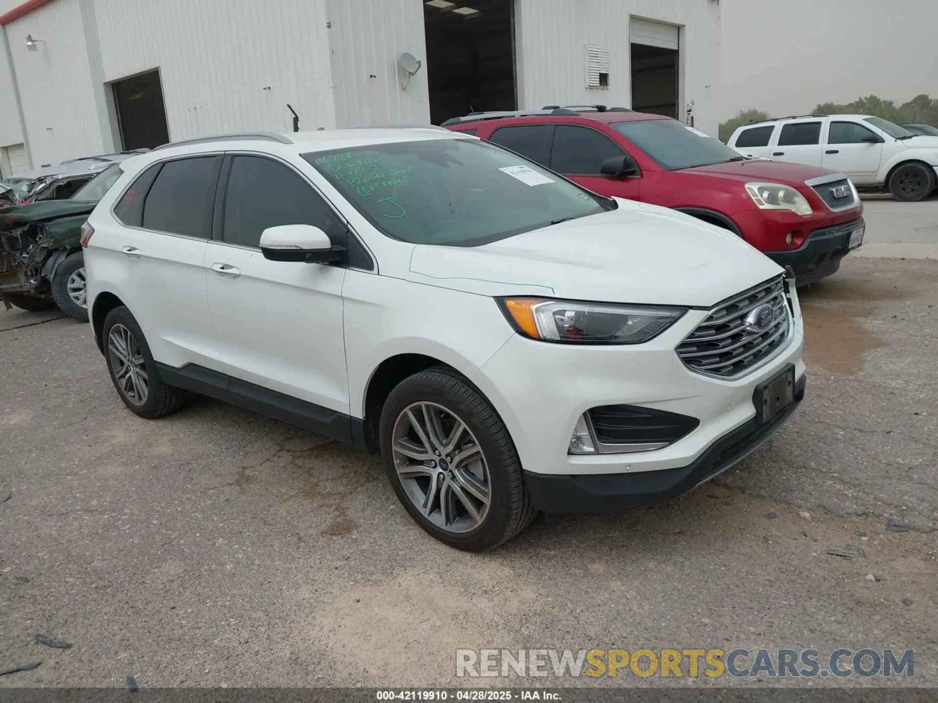 1 Photograph of a damaged car 2FMPK4K9XNBA79206 FORD EDGE 2022