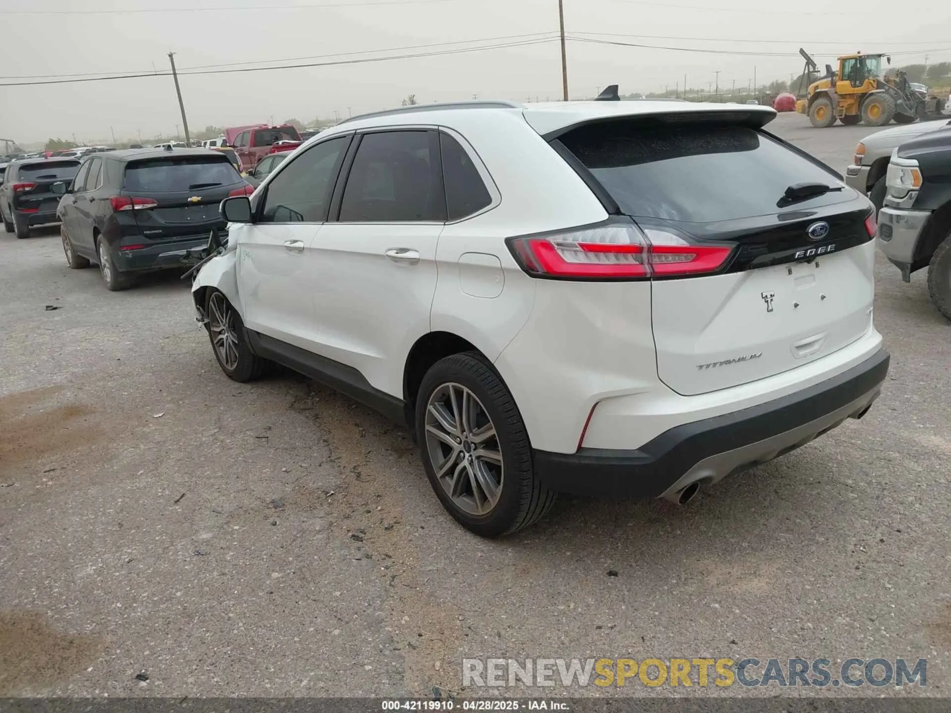 3 Photograph of a damaged car 2FMPK4K9XNBA79206 FORD EDGE 2022