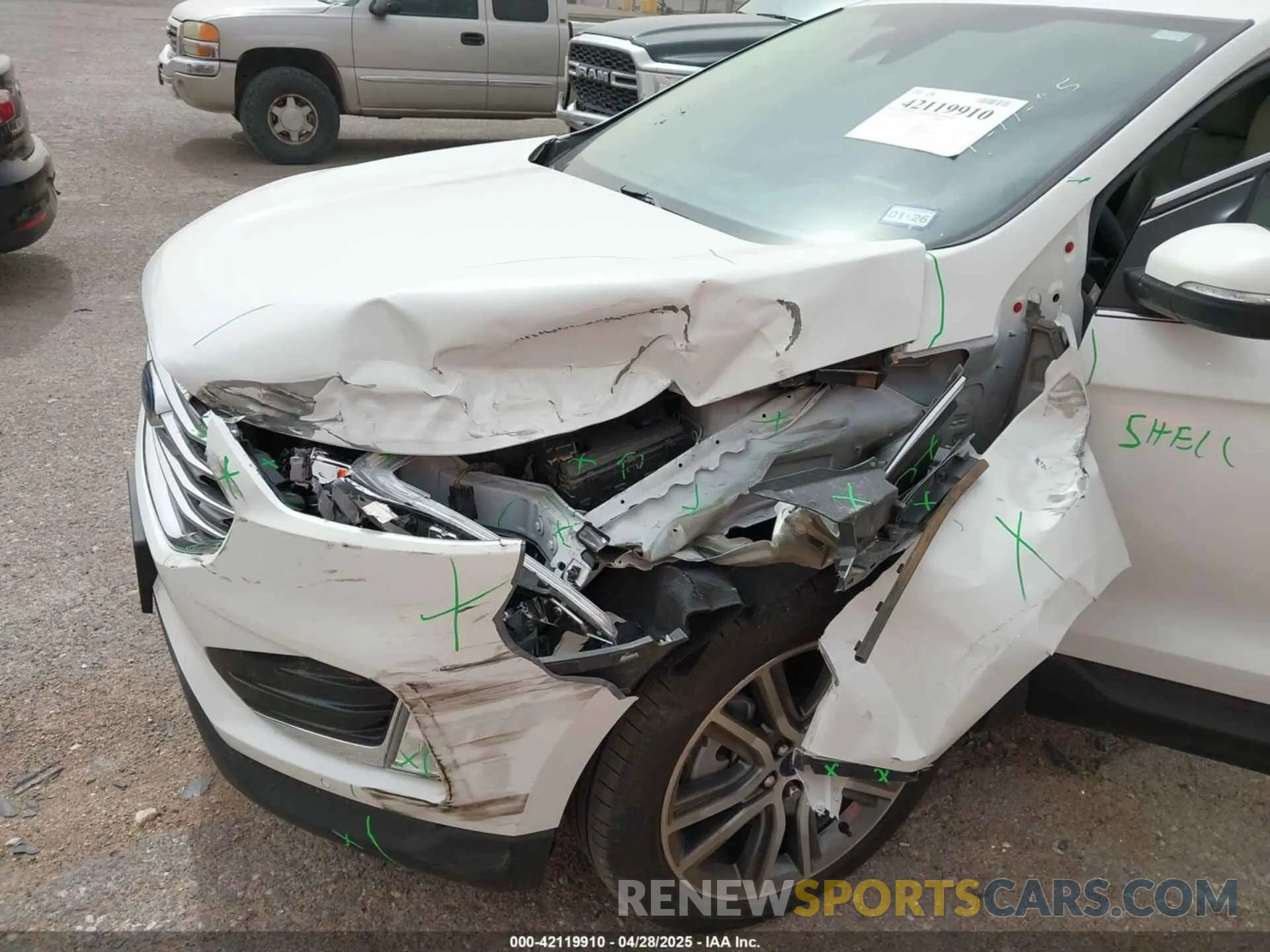 6 Photograph of a damaged car 2FMPK4K9XNBA79206 FORD EDGE 2022